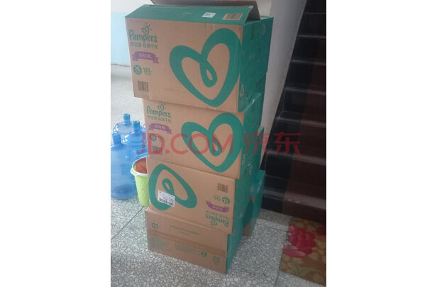 帮宝适绿帮纸尿裤，NB码96片一包