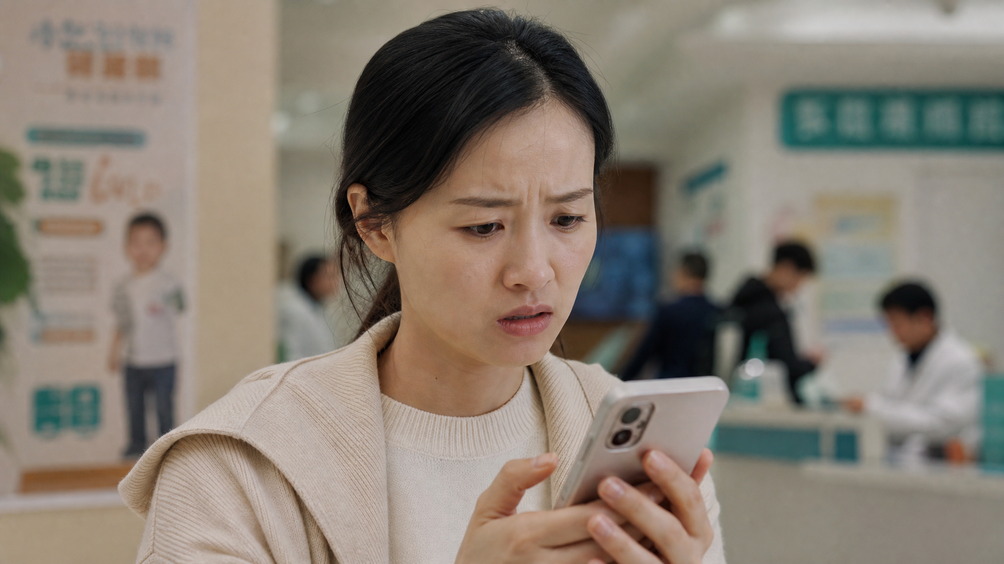 A highly realistic photo of a young Chinese mother