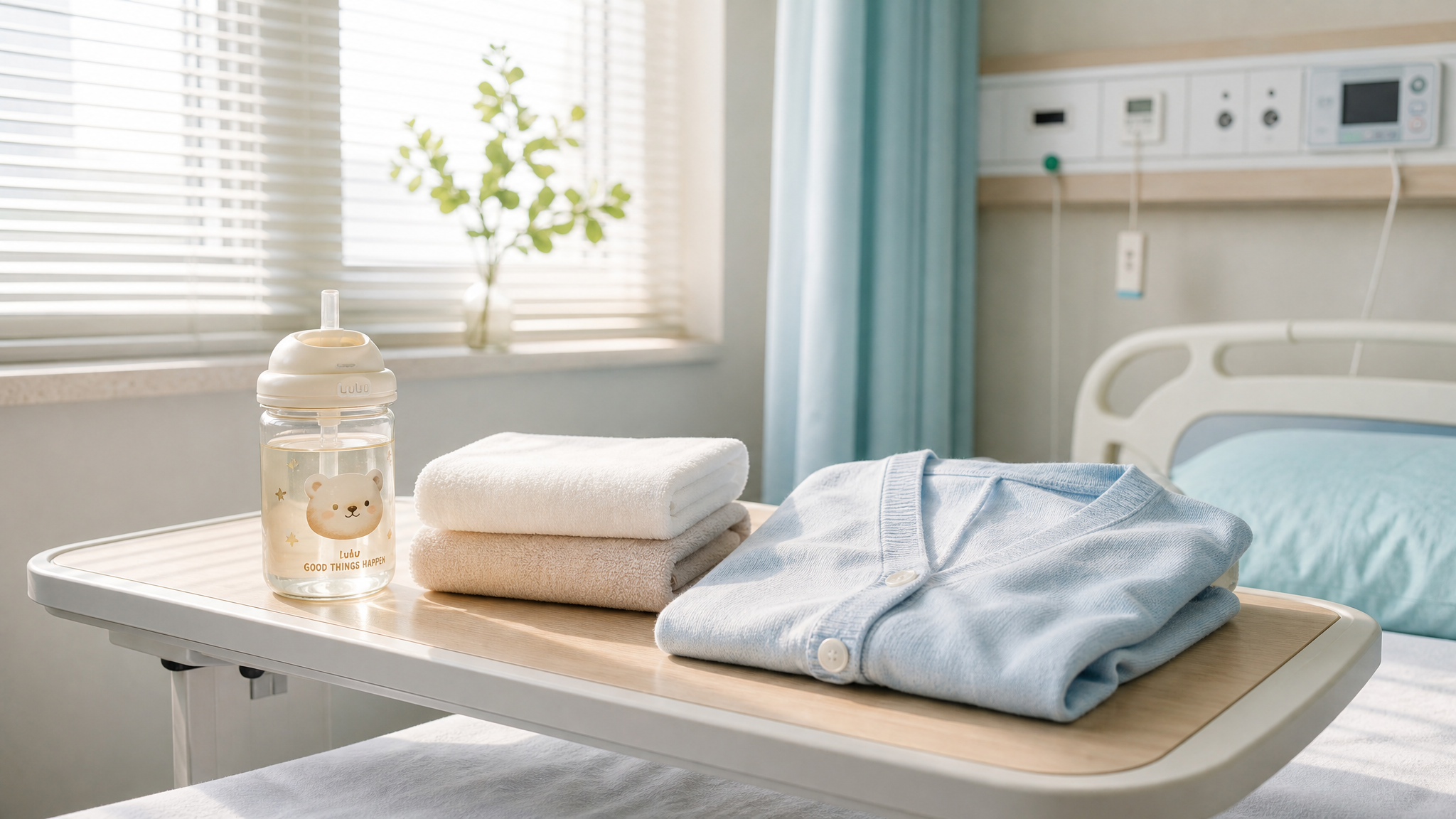 A bright and clean photography of a modern hospita