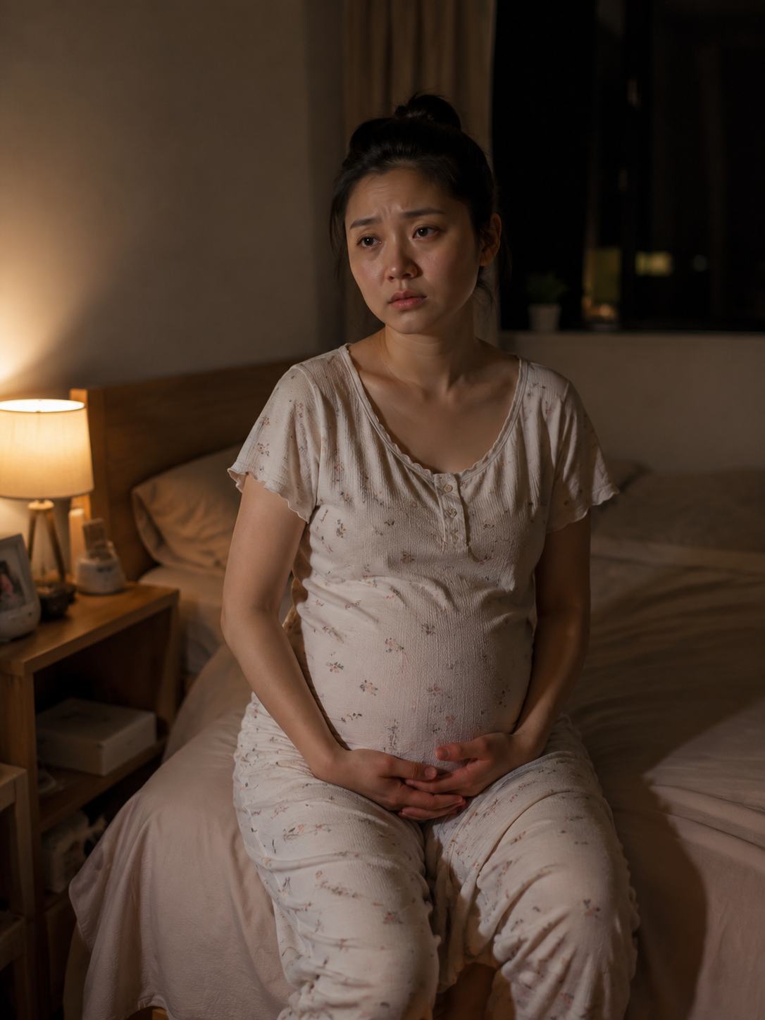 A hyper-realistic medium shot of a young Chinese p