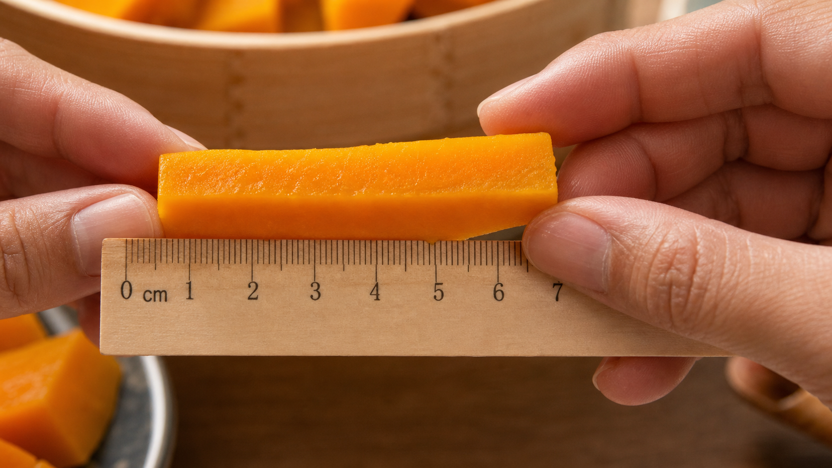 Close-up macro photography of healthy baby food. A