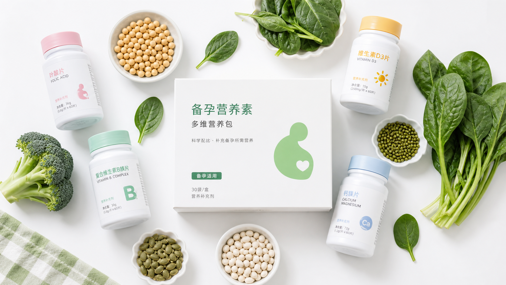 别再乱囤叶酸了！备孕吃对这篇就够