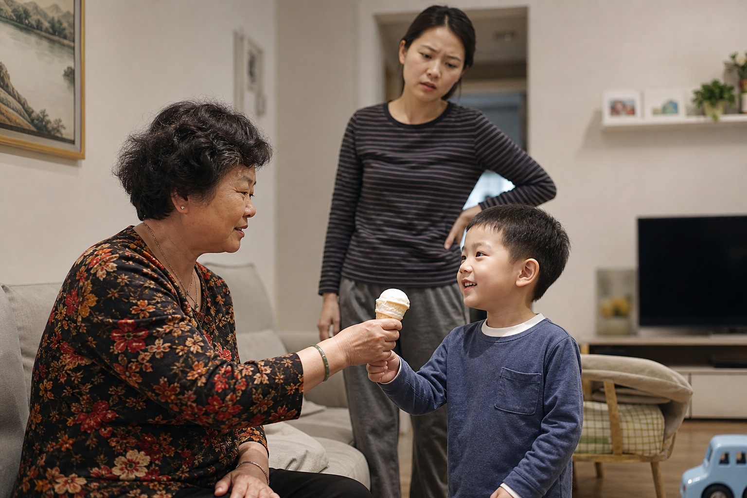 长辈总偷偷给娃塞零食？3招夺回管教权