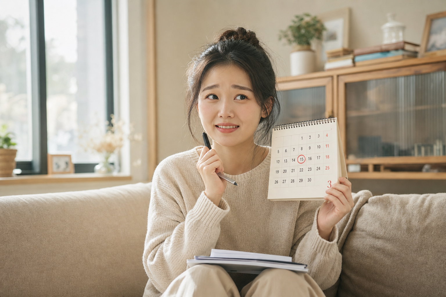 小腹隐痛又见红？是着床还是姨妈