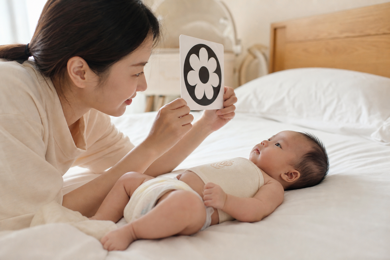 别花万把块上早教，0至3月感统在家免费练