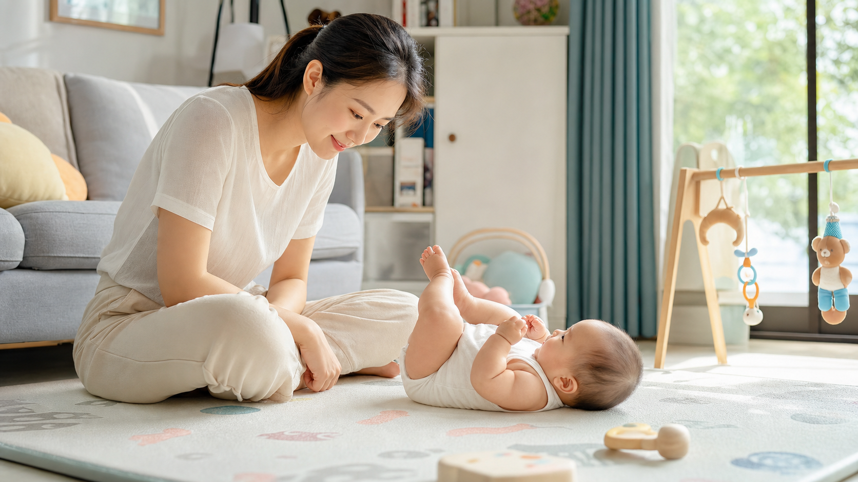 宝宝翻身困难？三步微动作轻松解锁