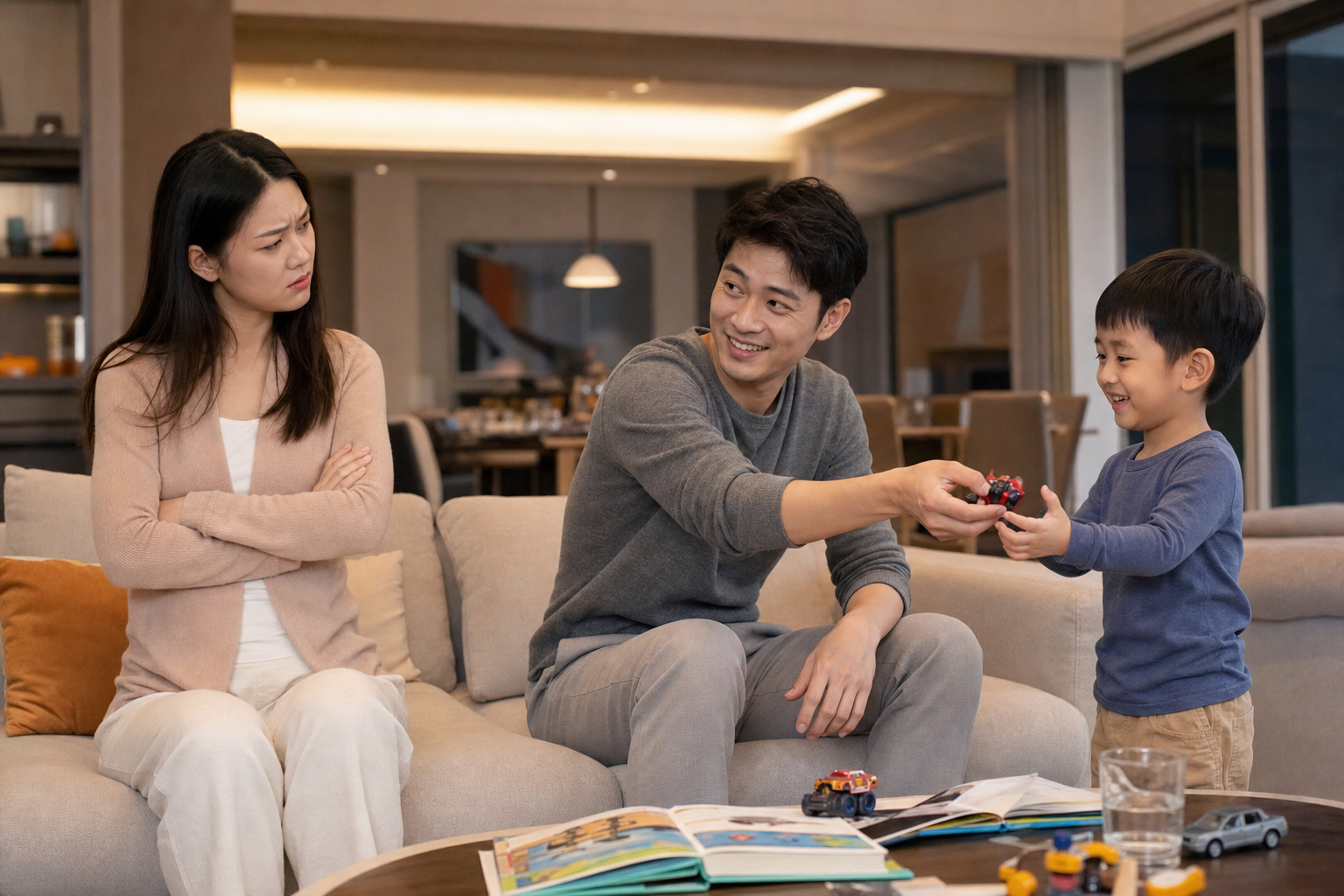 老公育儿总拆台？三招把他变神队友
