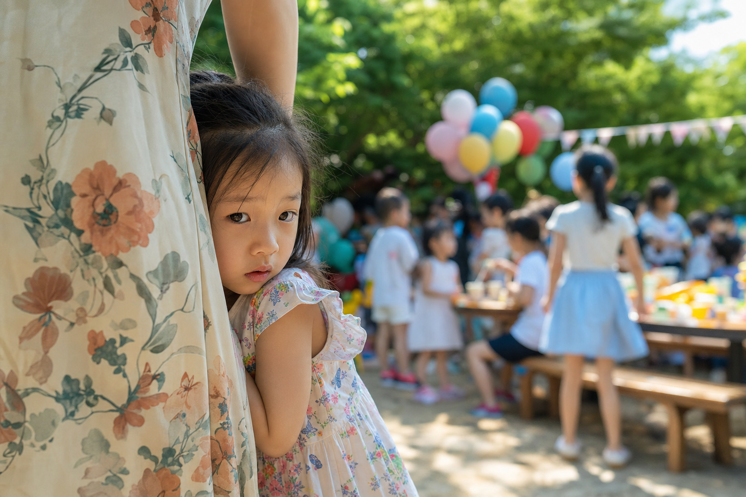 孩子遇人就躲？三步解救慢热社交障碍
