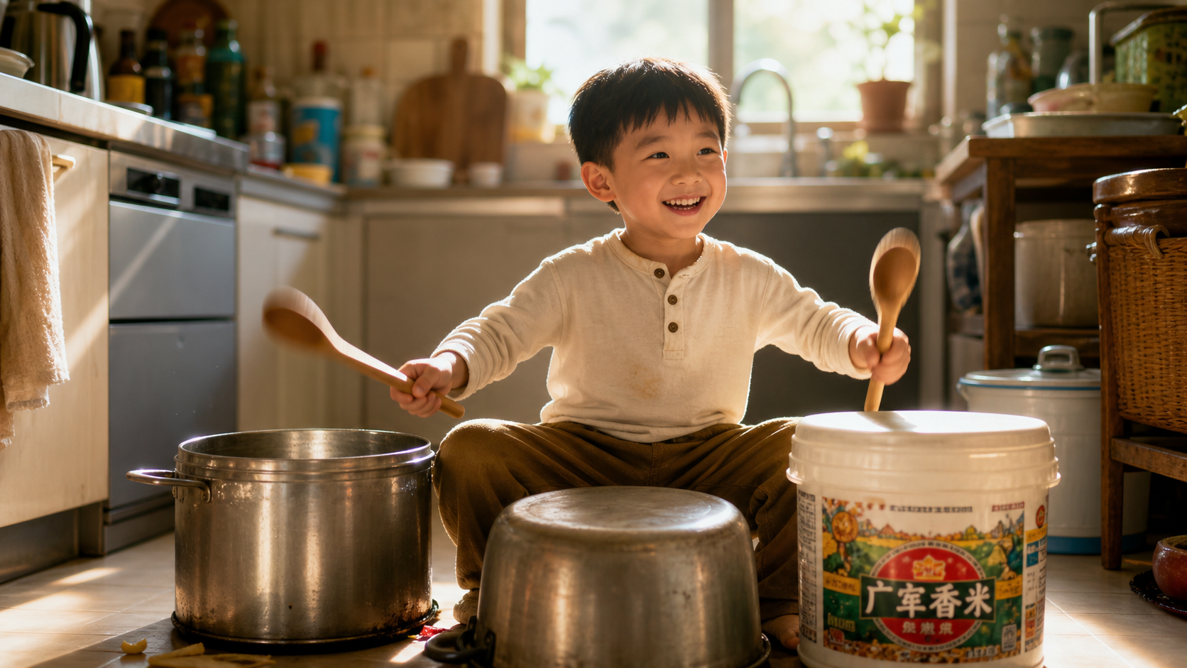 孩子抗拒音乐班？厨房秒变节奏实验室