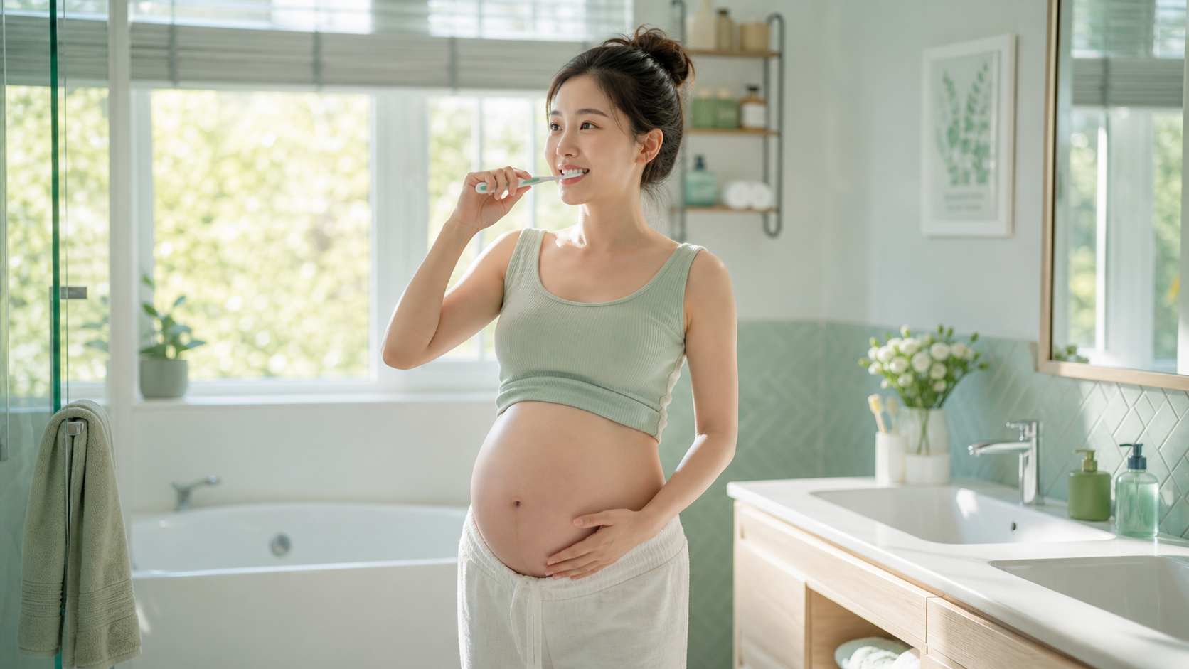 孕期刷牙总吐血？三招拯救脆弱牙龈