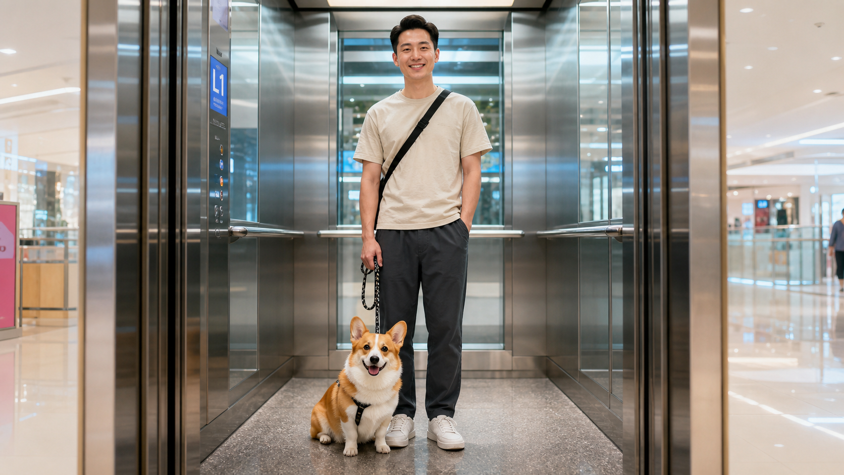 A realistic photography of a Chinese man holding a