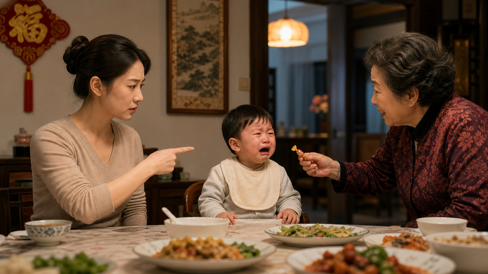 长辈当众拆台？四步话术夺回教养主权
