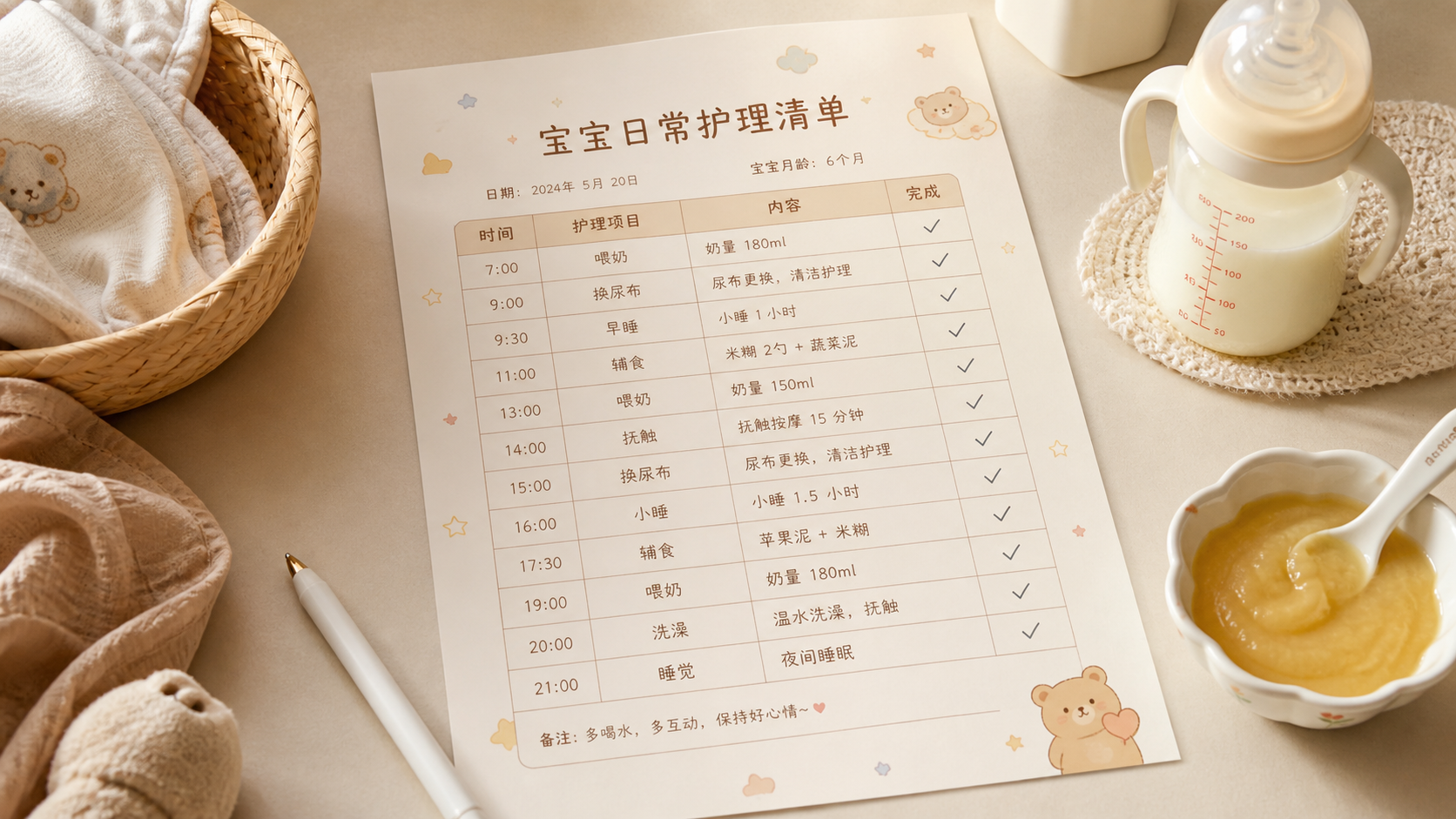 产后复工宝宝狂哭？一份交接包拯救全家