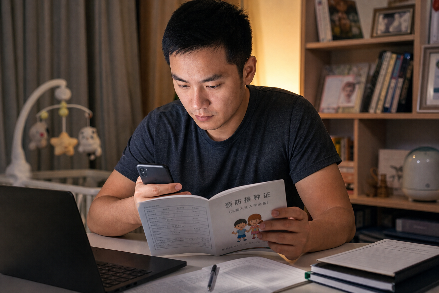 宝妈必看：让老公主动带娃打疫苗的绝招