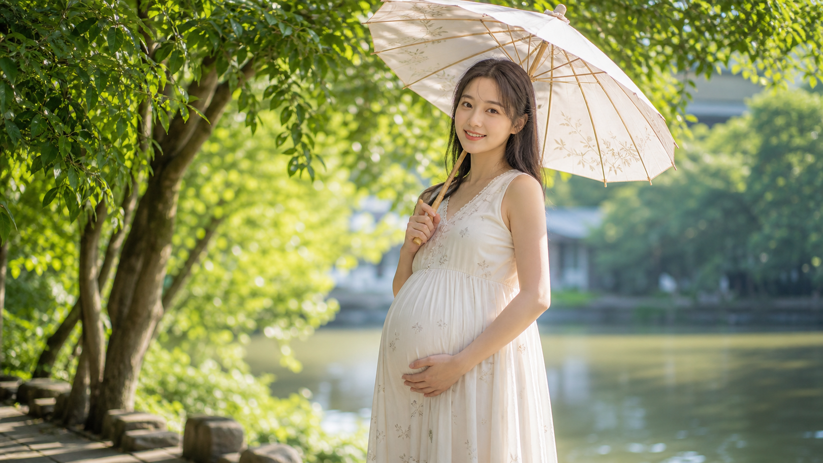 别被假黑胶骗了！孕妈防晒伞选购指南