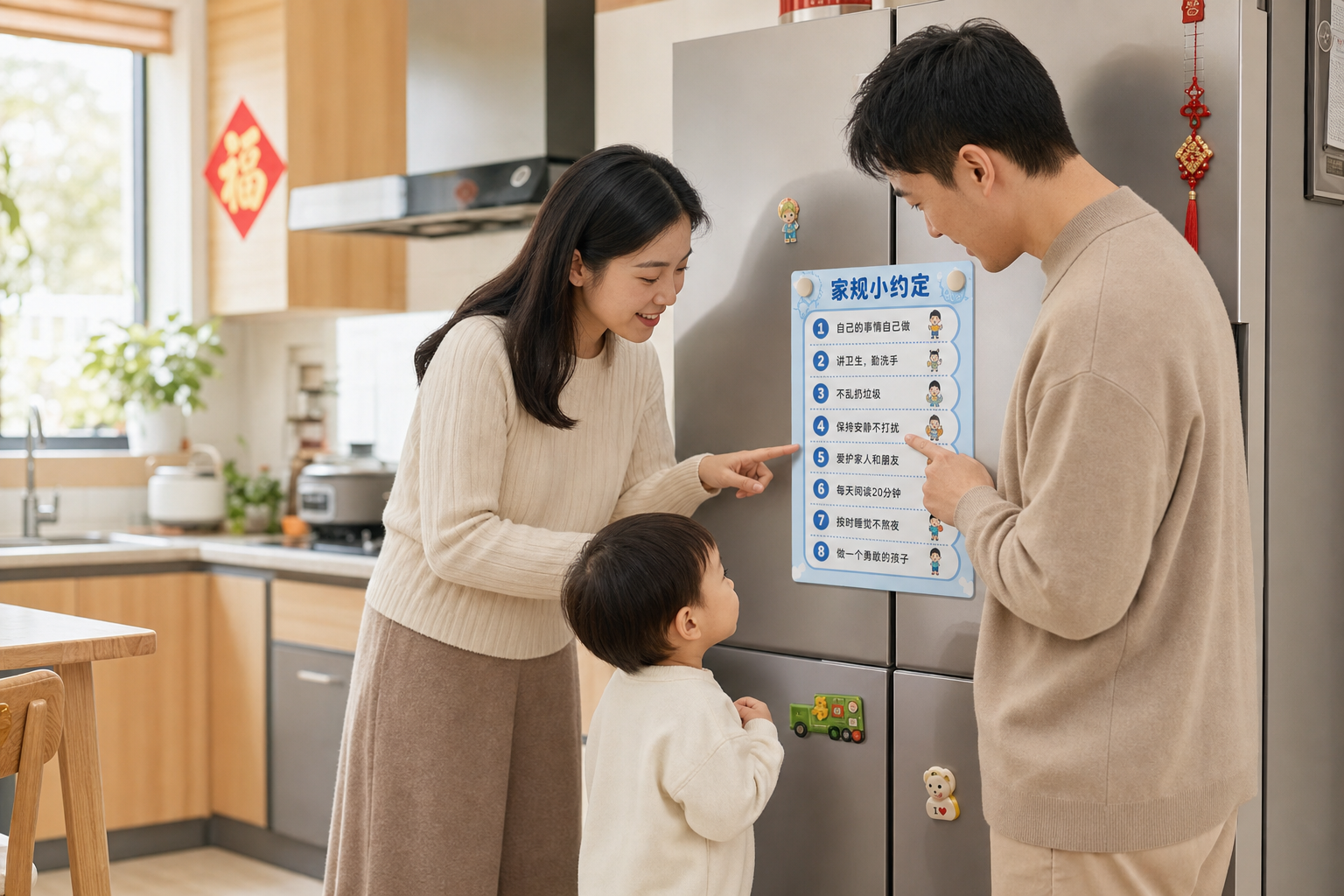 全家带娃标准不一？一招治好孩子反复试探