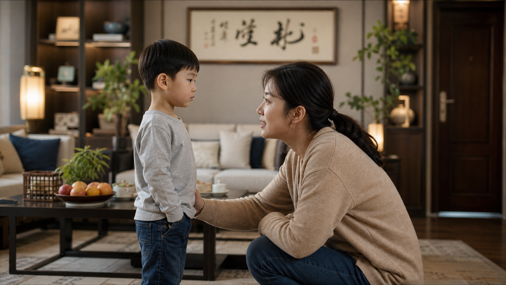 孩子犯错总大哭？三步SOP让他听得进