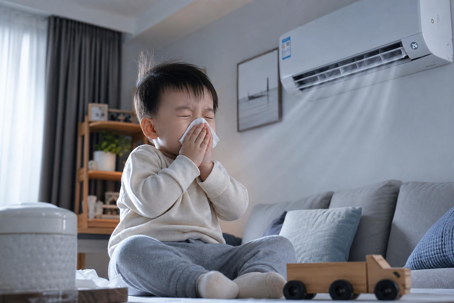 进空调房就咳？三步分清感冒与过敏！