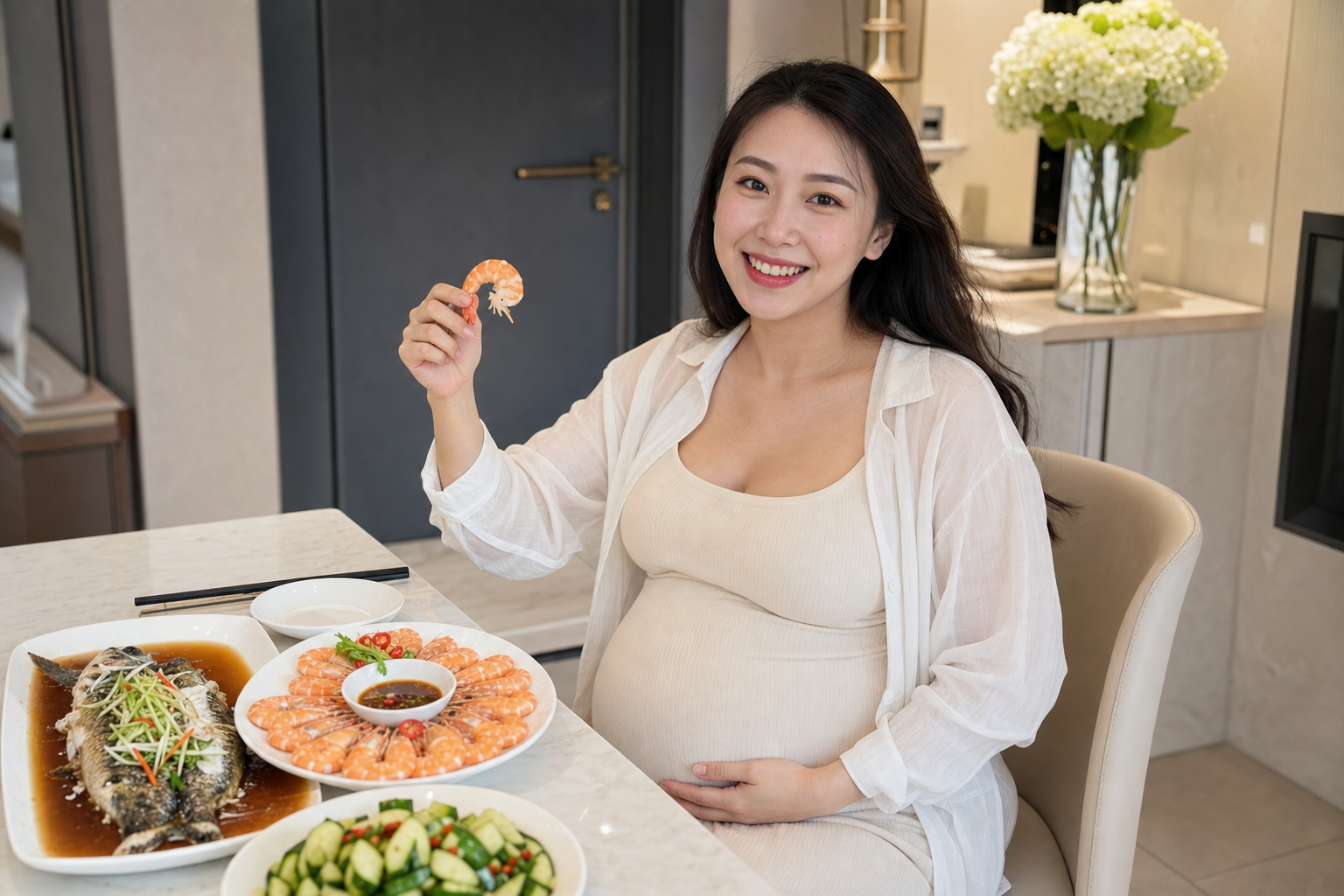 孕期馋小龙虾？吃对海鲜长胎不长肉