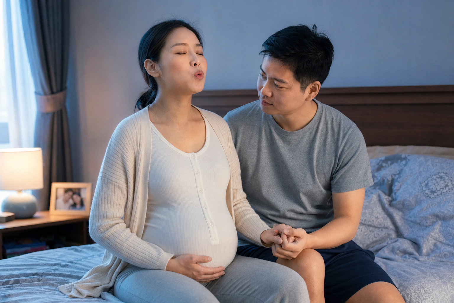 宫缩痛到咬牙？这套呼吸法让刺痛变胀麻