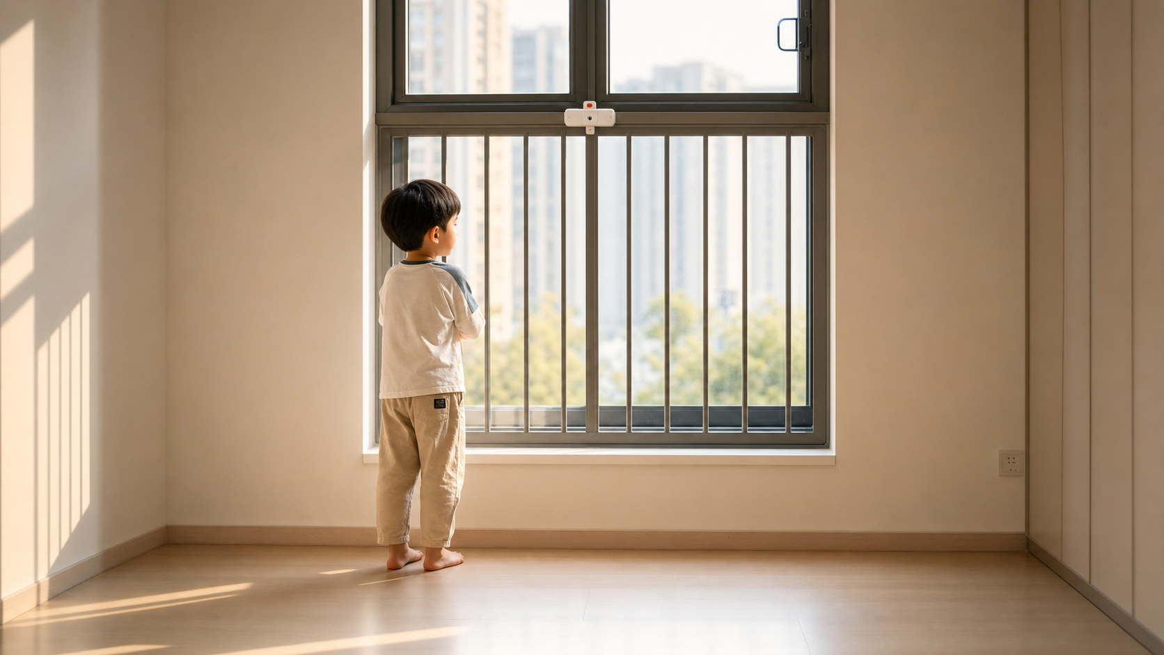 孩子总爱爬窗台？五招彻底封死坠落隐患