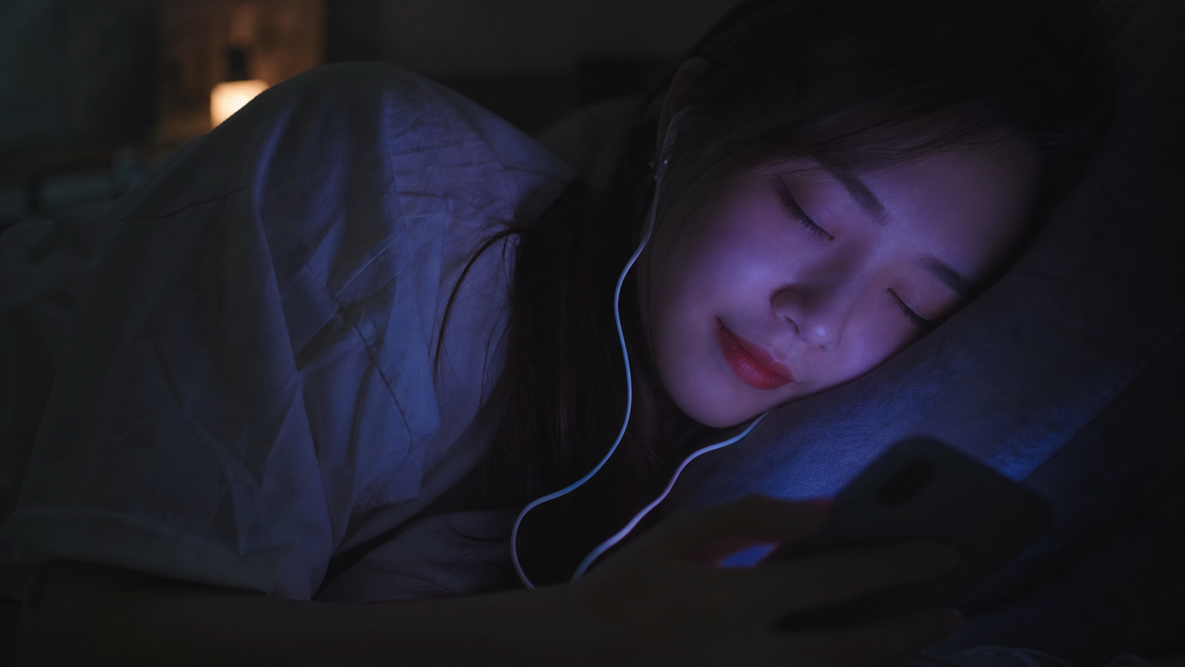 深夜耳机里的晚安，是你借来的安全感吗