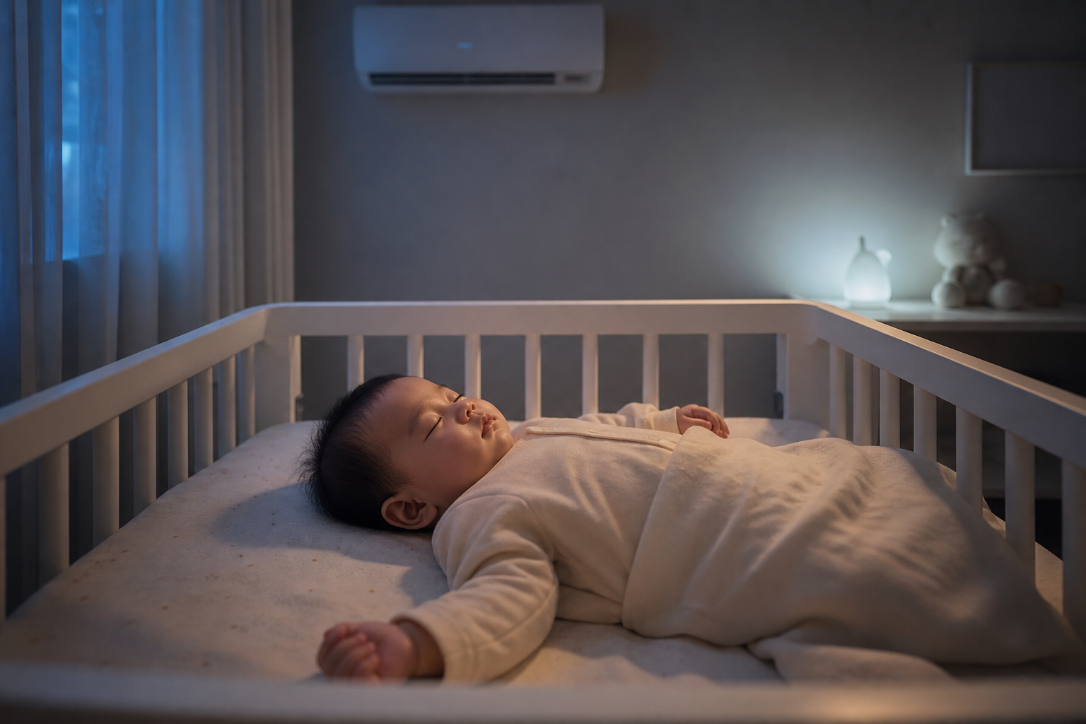 炎夏宝宝总夜醒？做对这三步安睡整晚