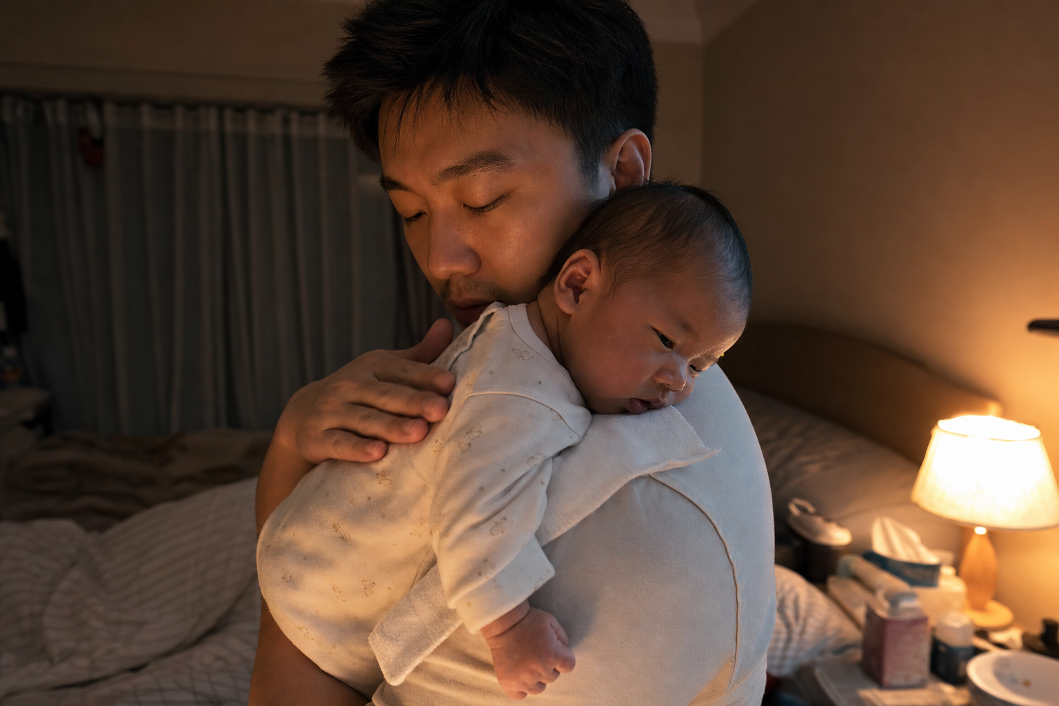 凌晨三点独自崩溃？这招让老公抢着带娃