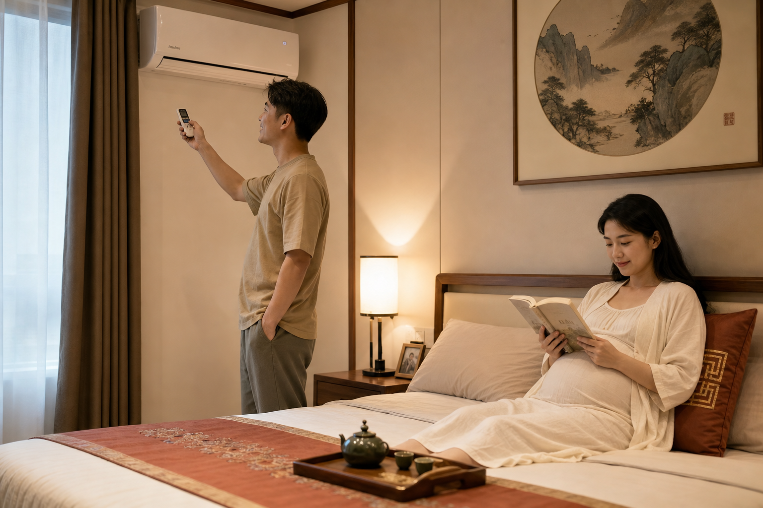 准爸必看：三步搞定孕妈夏季暴躁失眠