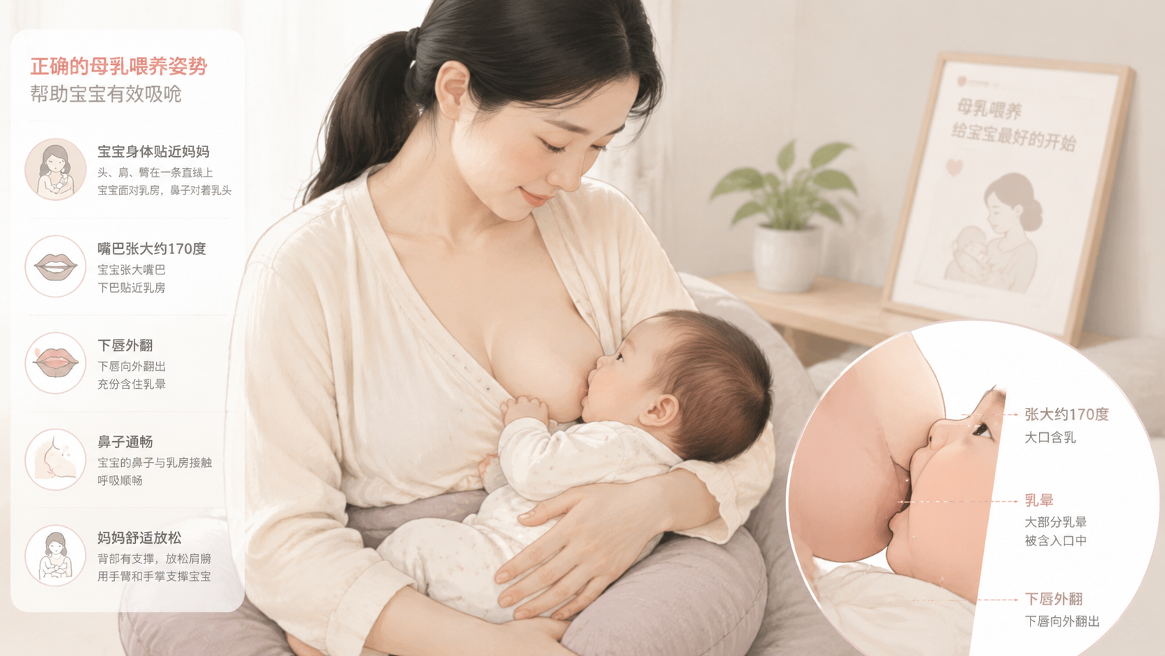 喂奶痛到像上刑？一招解锁无痛深衔乳