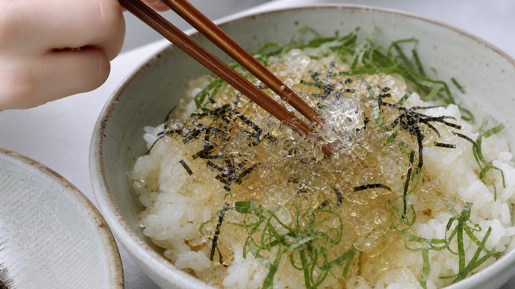30℃救命主食！这碗会碎裂的汤冻饭绝了