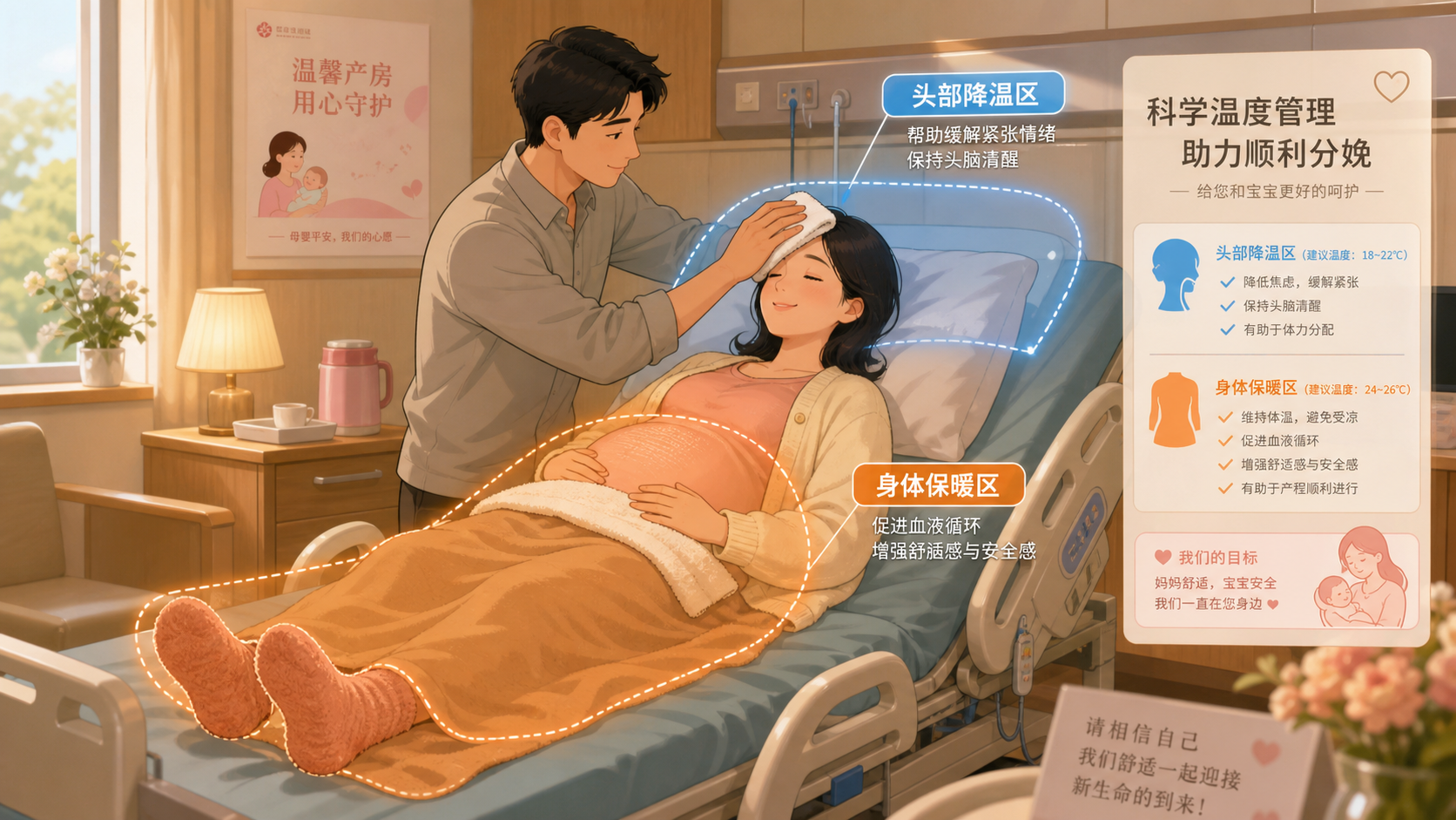 产房里抖成筛糠？这招帮你保住生娃力气
