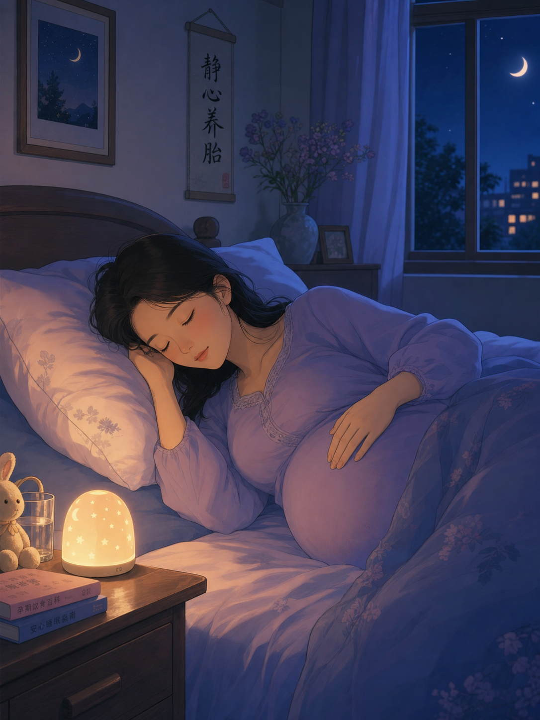孕妇夏夜总热醒晨吐？这招睡姿救了命