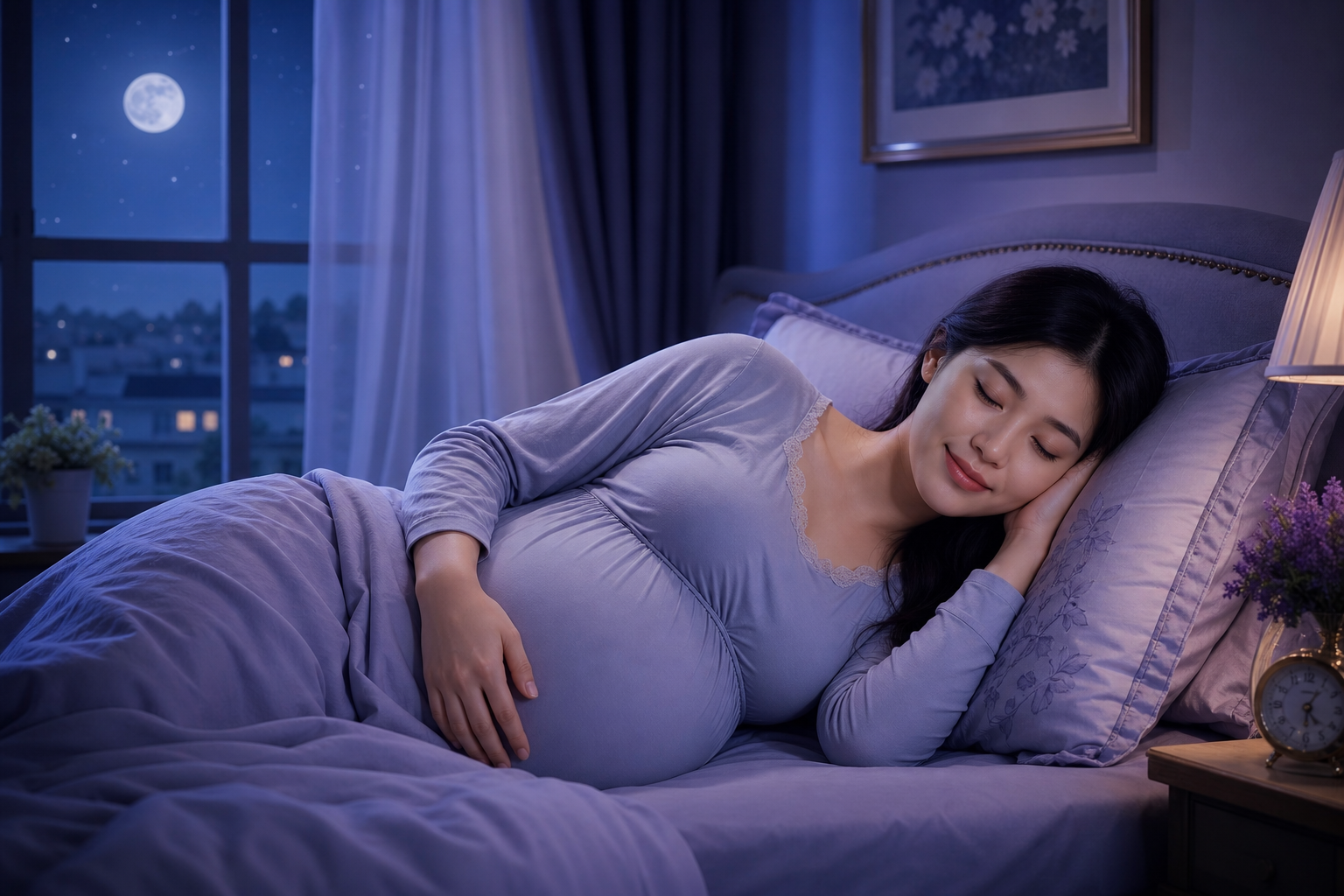 夏夜反流晨起狂吐？这套睡姿救了孕妈