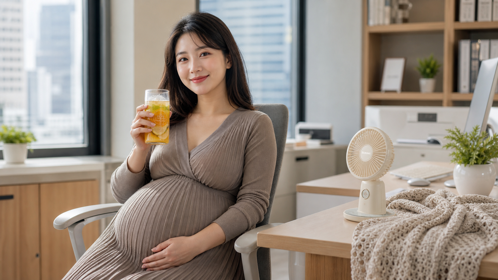 孕妈职场指南：一招化解劝酒尴尬
