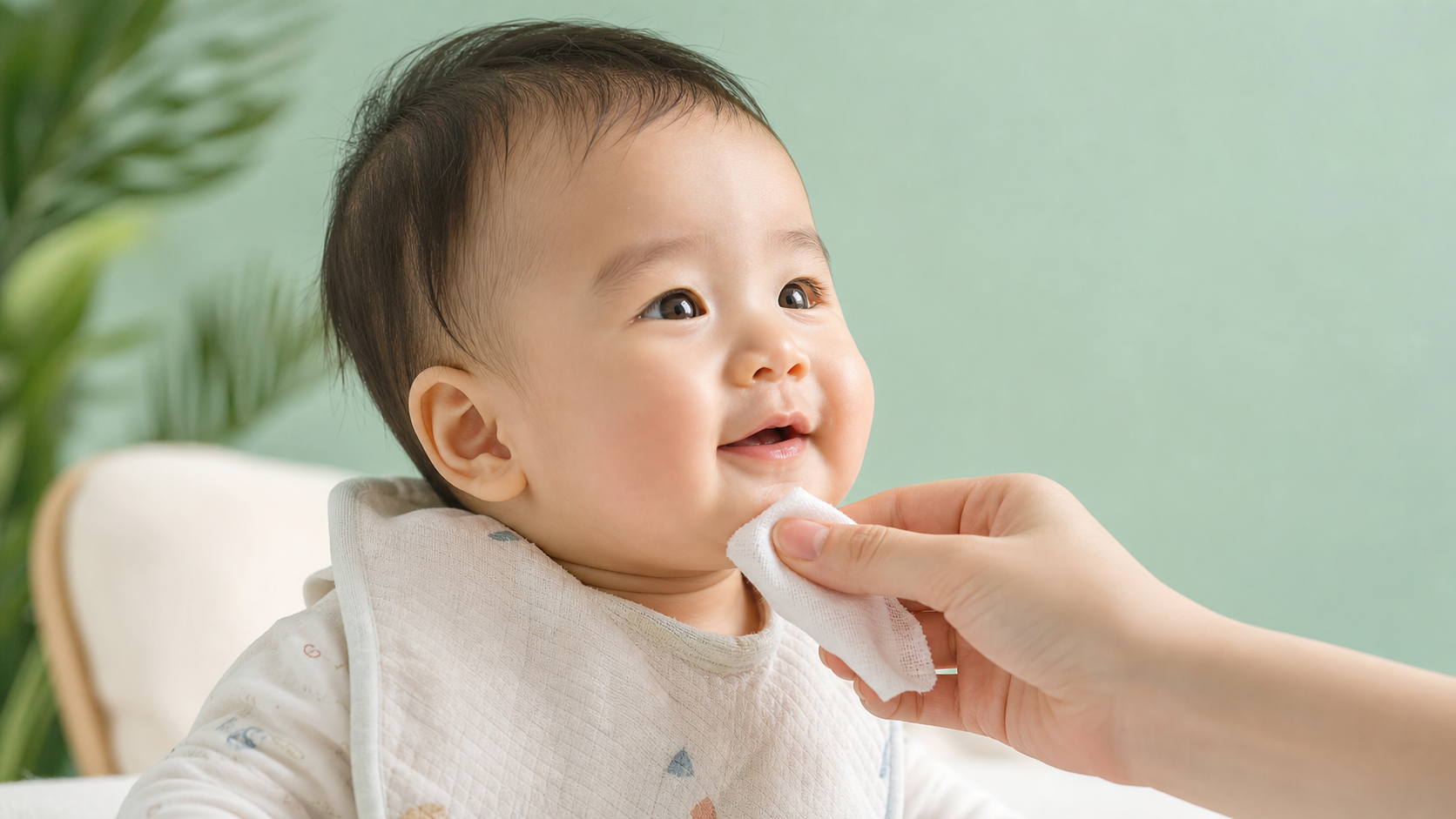 宝宝下巴红烂？3步搞定顽固口水疹