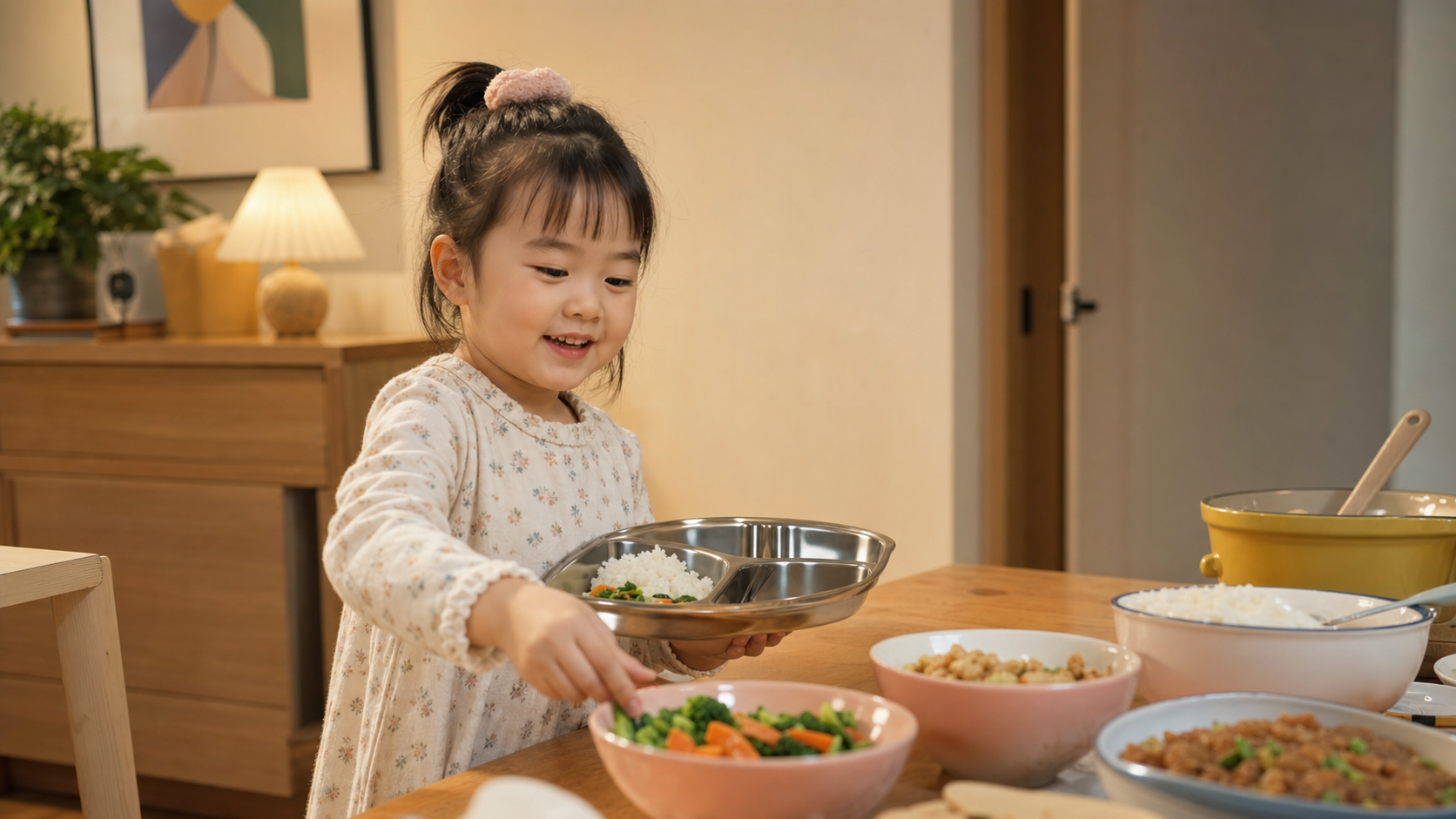 入园吃饭总饿肚子？这套演练让娃逆袭