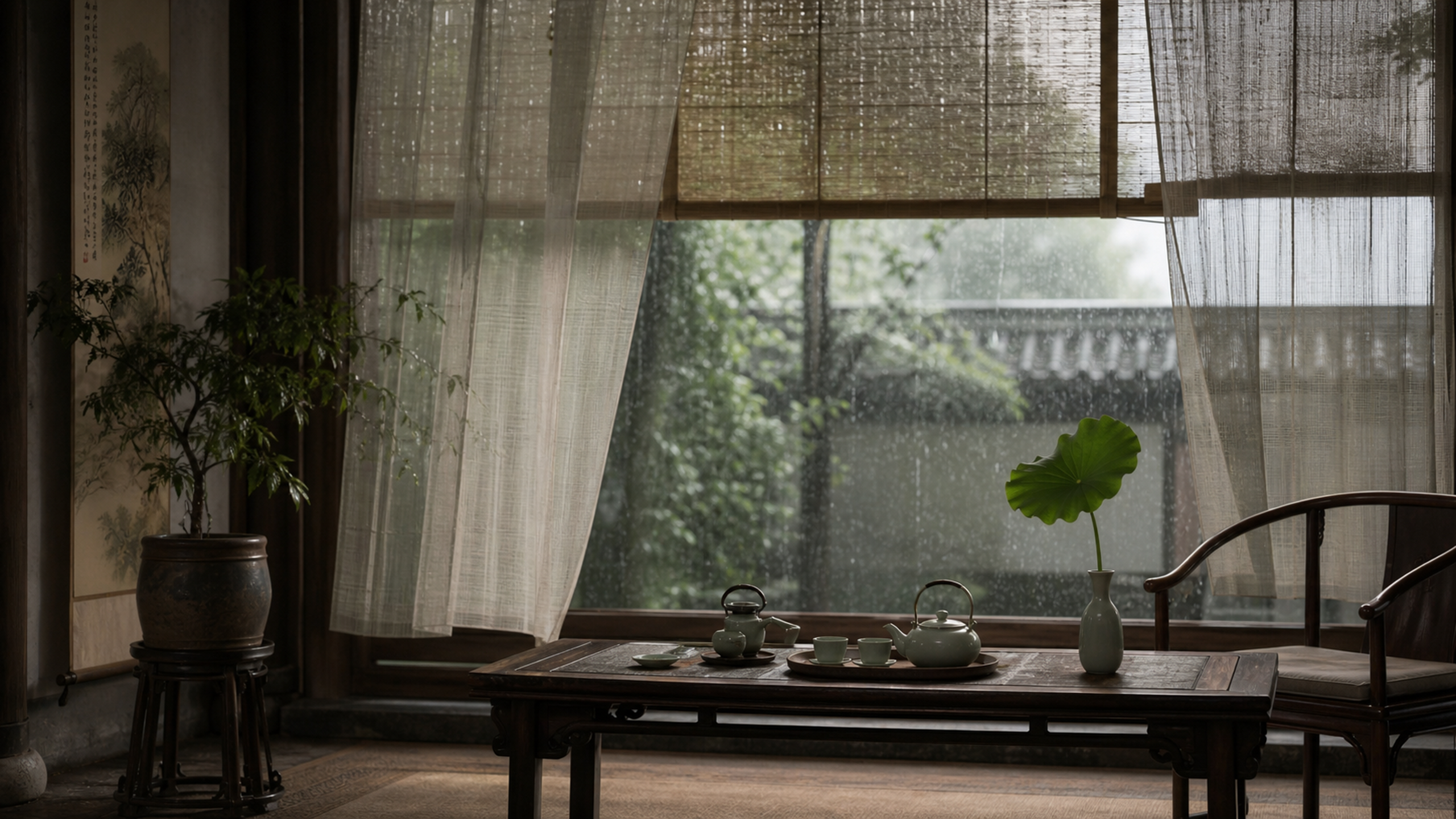 梅雨天宅家快发霉？三步打造宋风解压空间