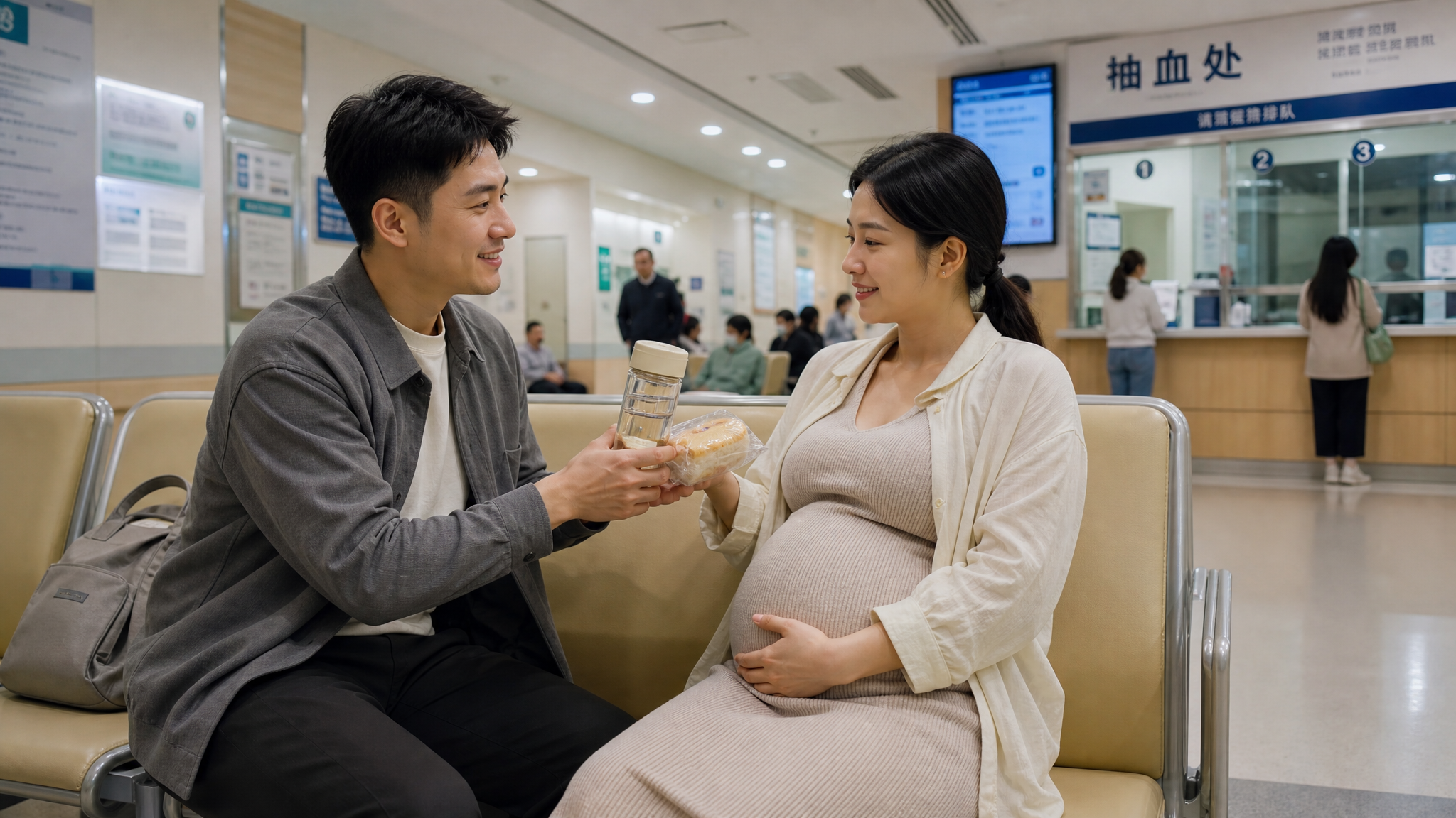孕晚期空腹抽血险晕厥？这招救了命