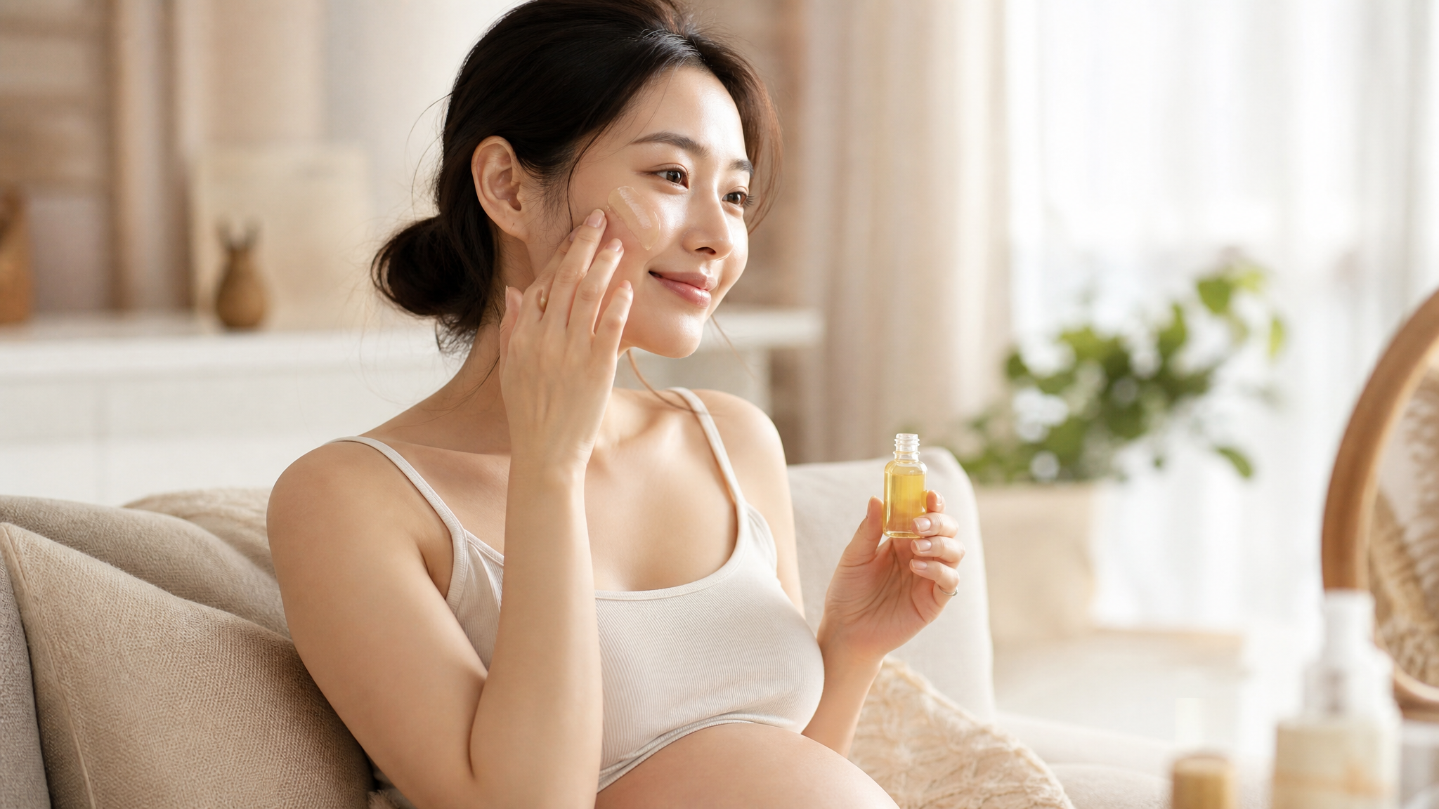 孕期干痒又怕闷痘？这招点封法绝了