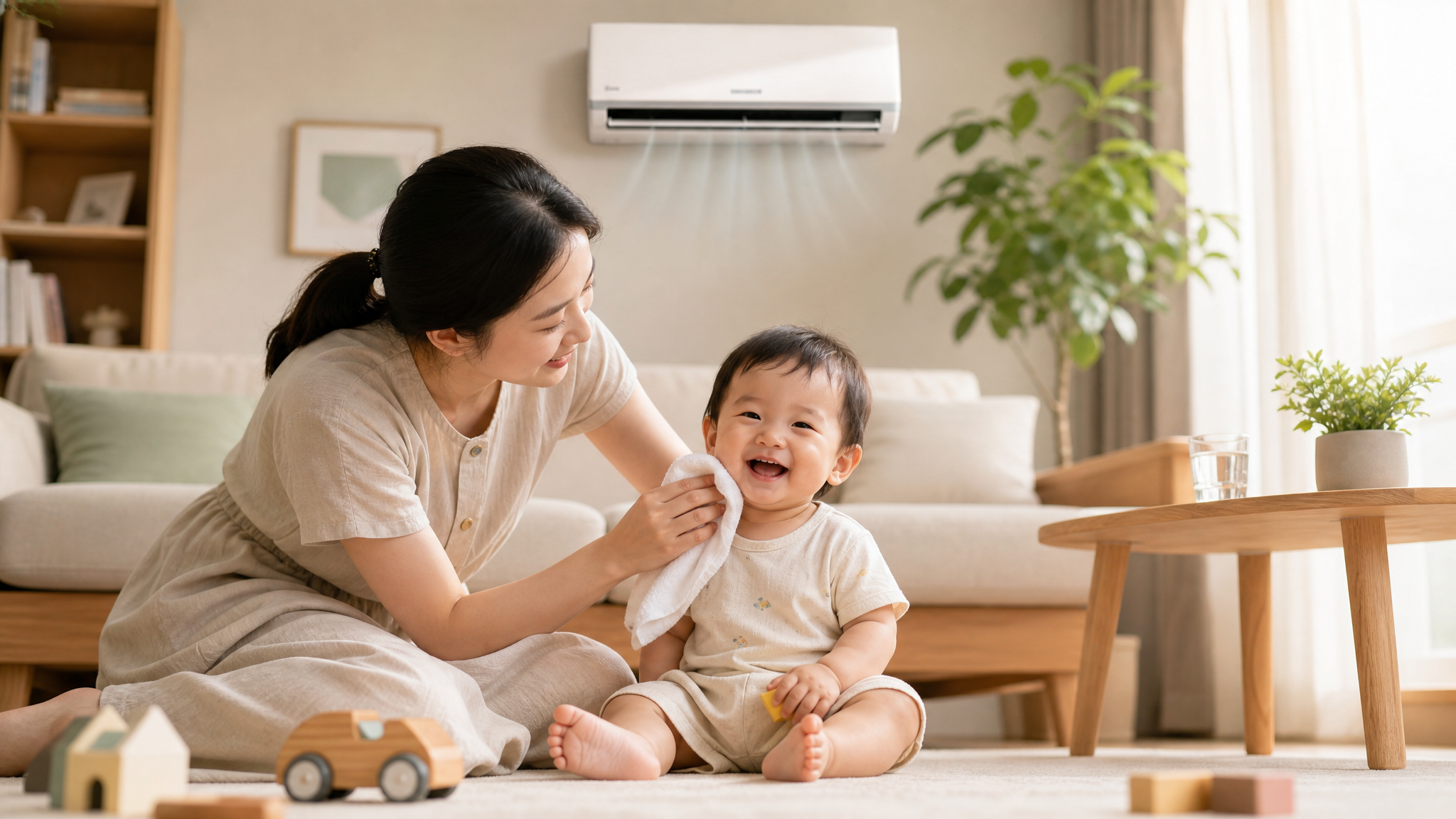 宝宝吹空调总腹泻？三步搞定夏季护理