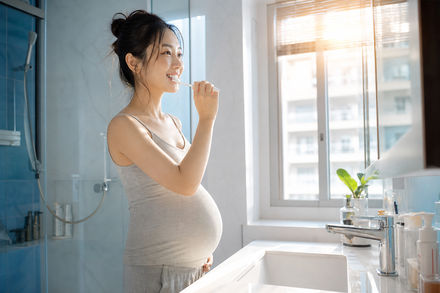 孕期刷牙总吐血？三招拯救脆弱牙龈