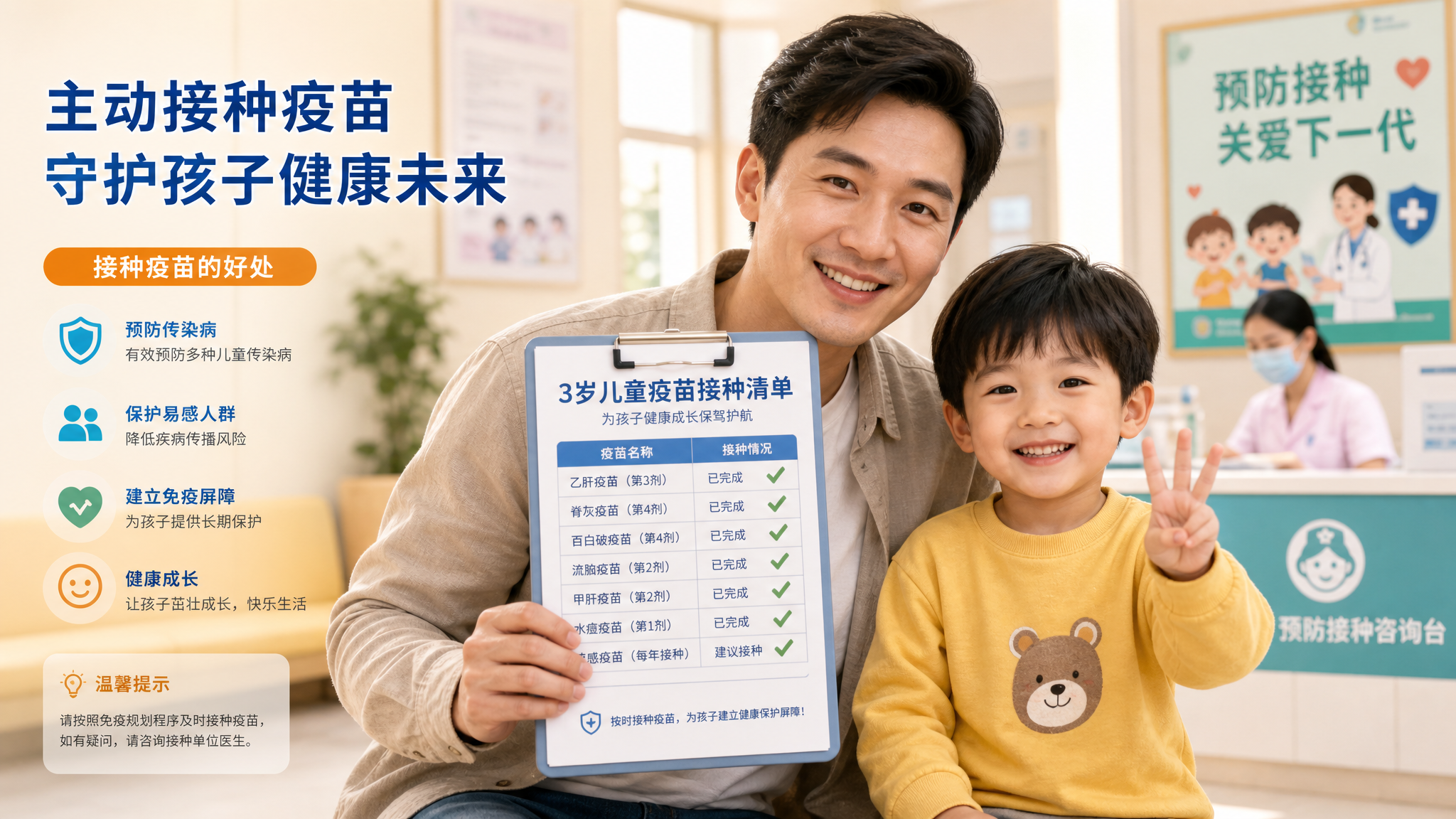 入园被拒？这份疫苗补齐清单救急