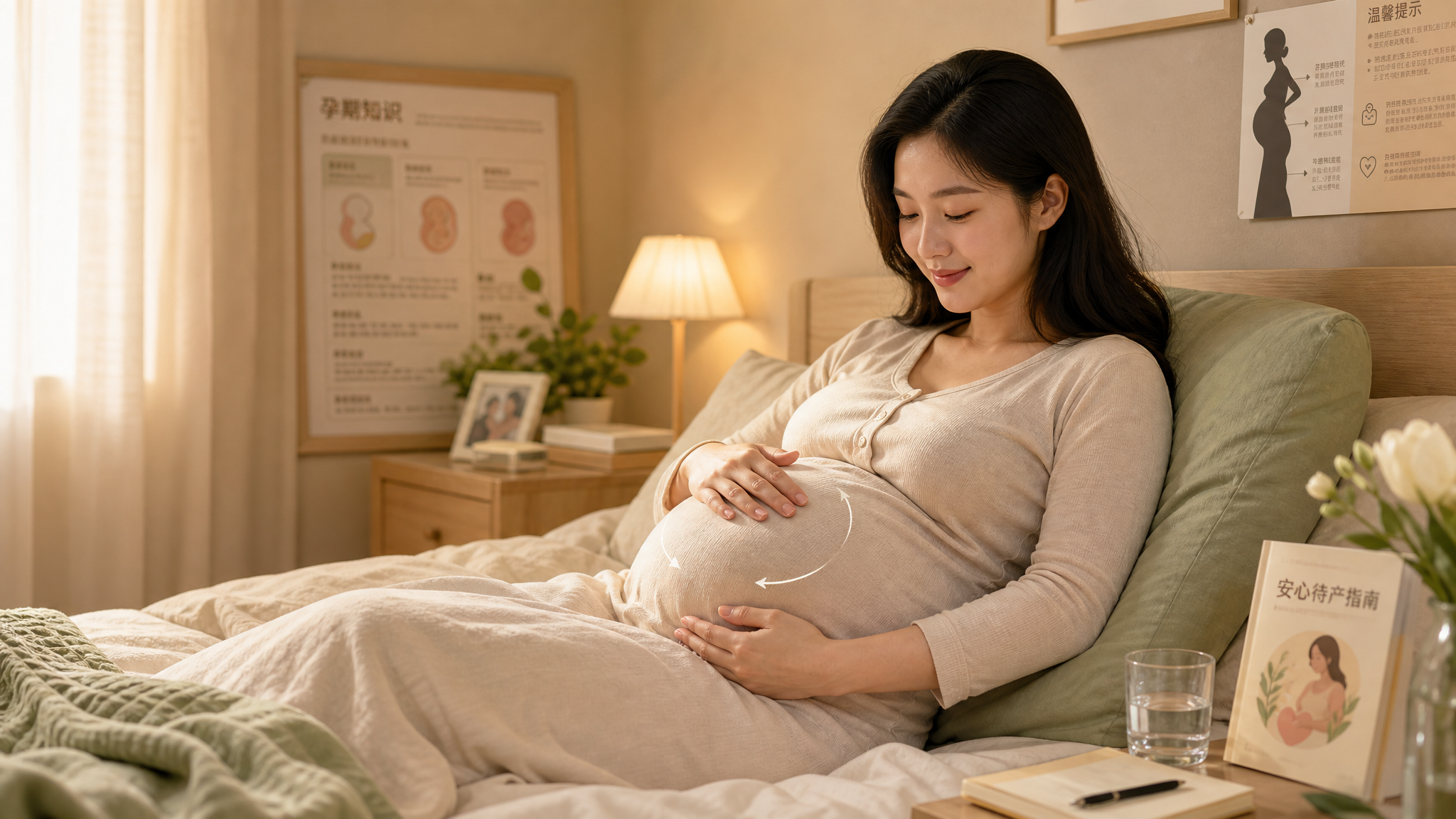 孕晚期摸肚子怕宫缩？5分钟安全抚触法