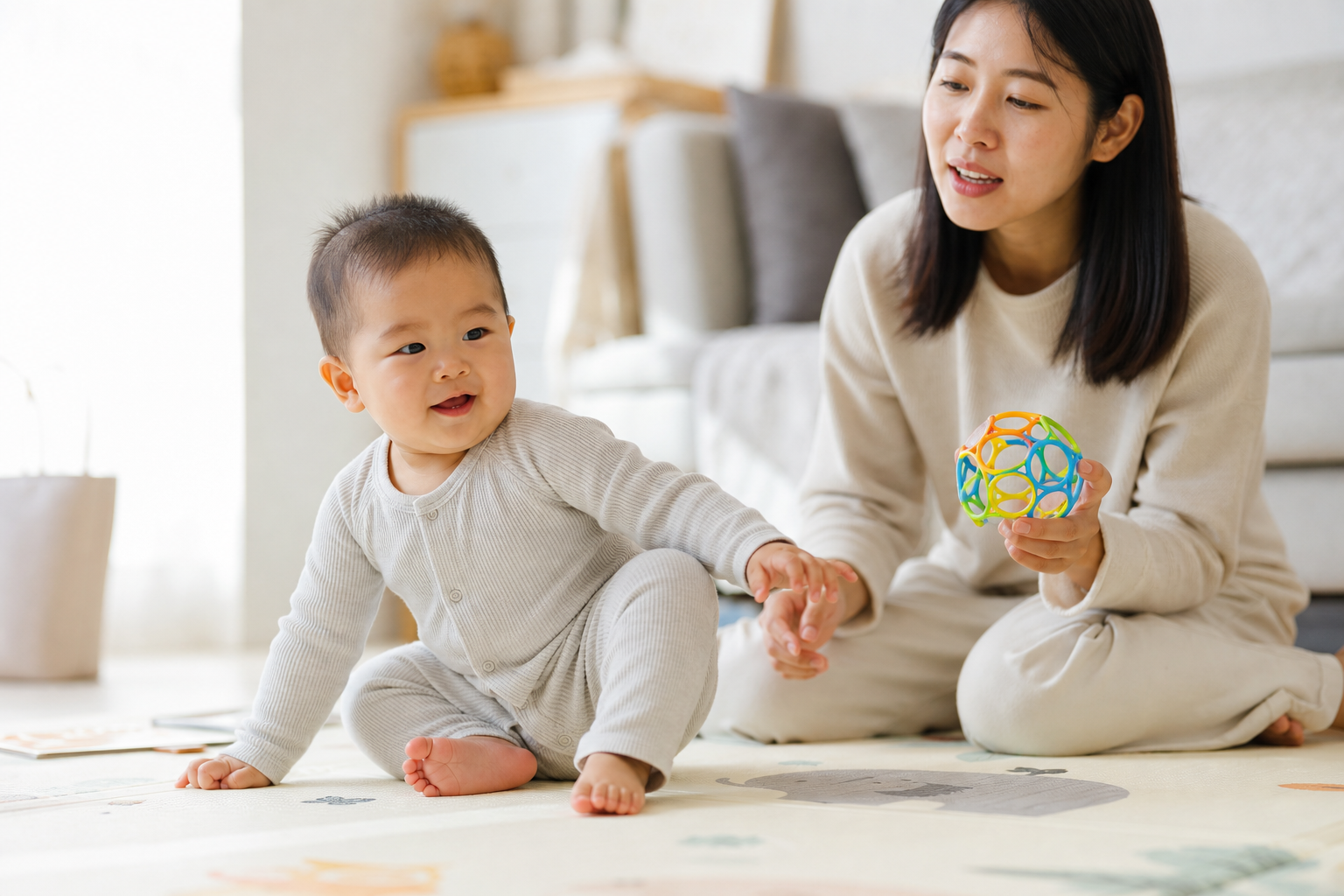 娃只会屁股挪不肯爬？四招测出是否需干预