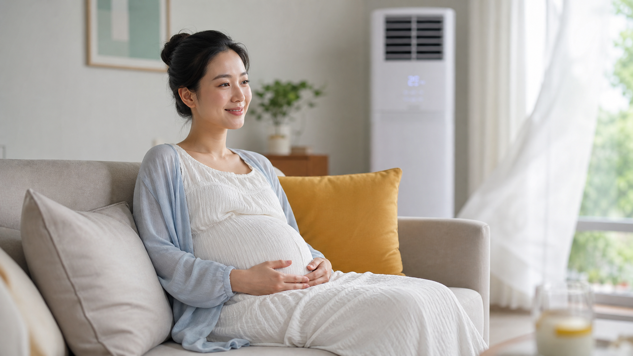 孕妈夏日救命指南：空调这样吹不伤身