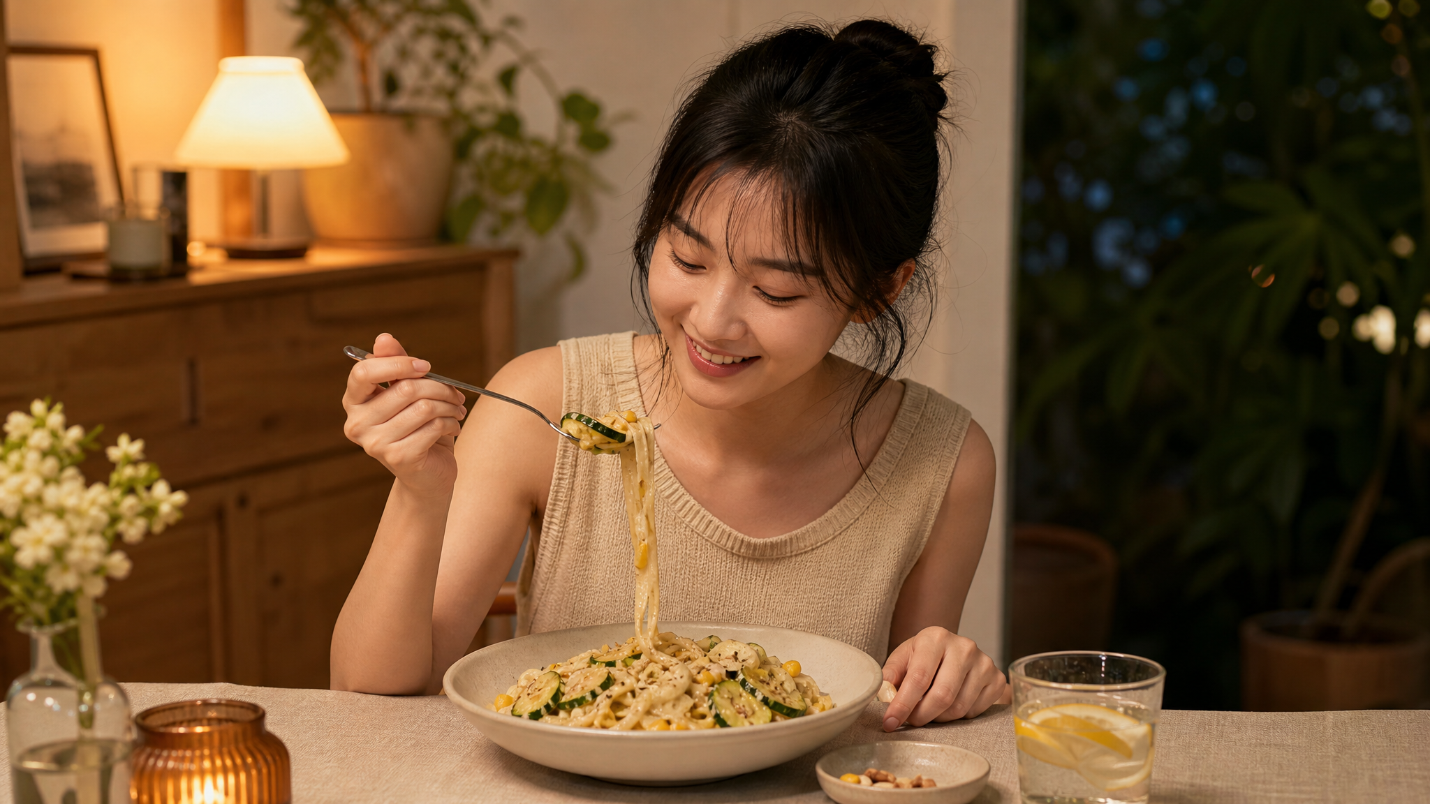 下班后饿得发慌这碗意面治愈你