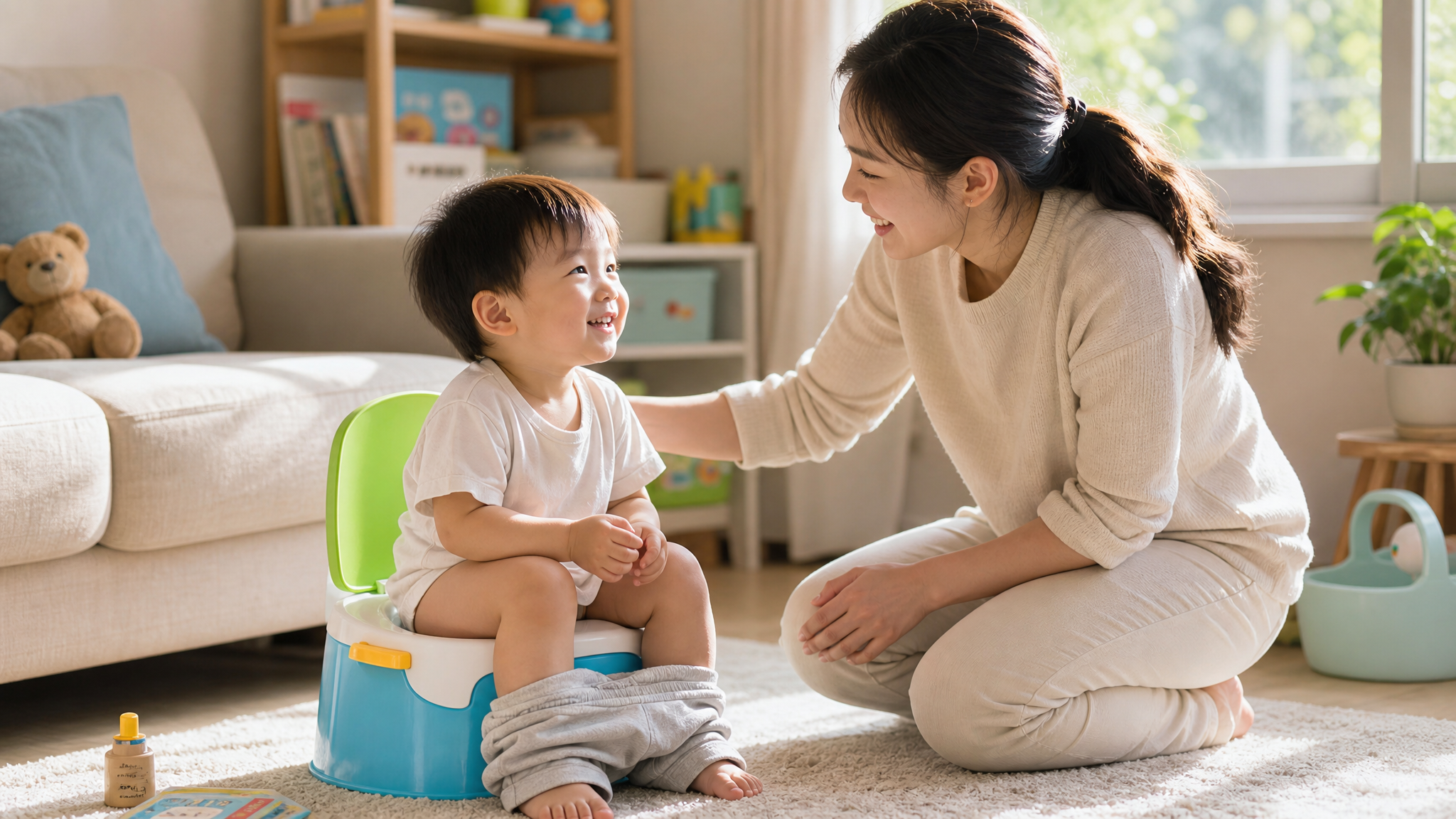 9月入园不焦虑！6周搞定宝宝如厕训练