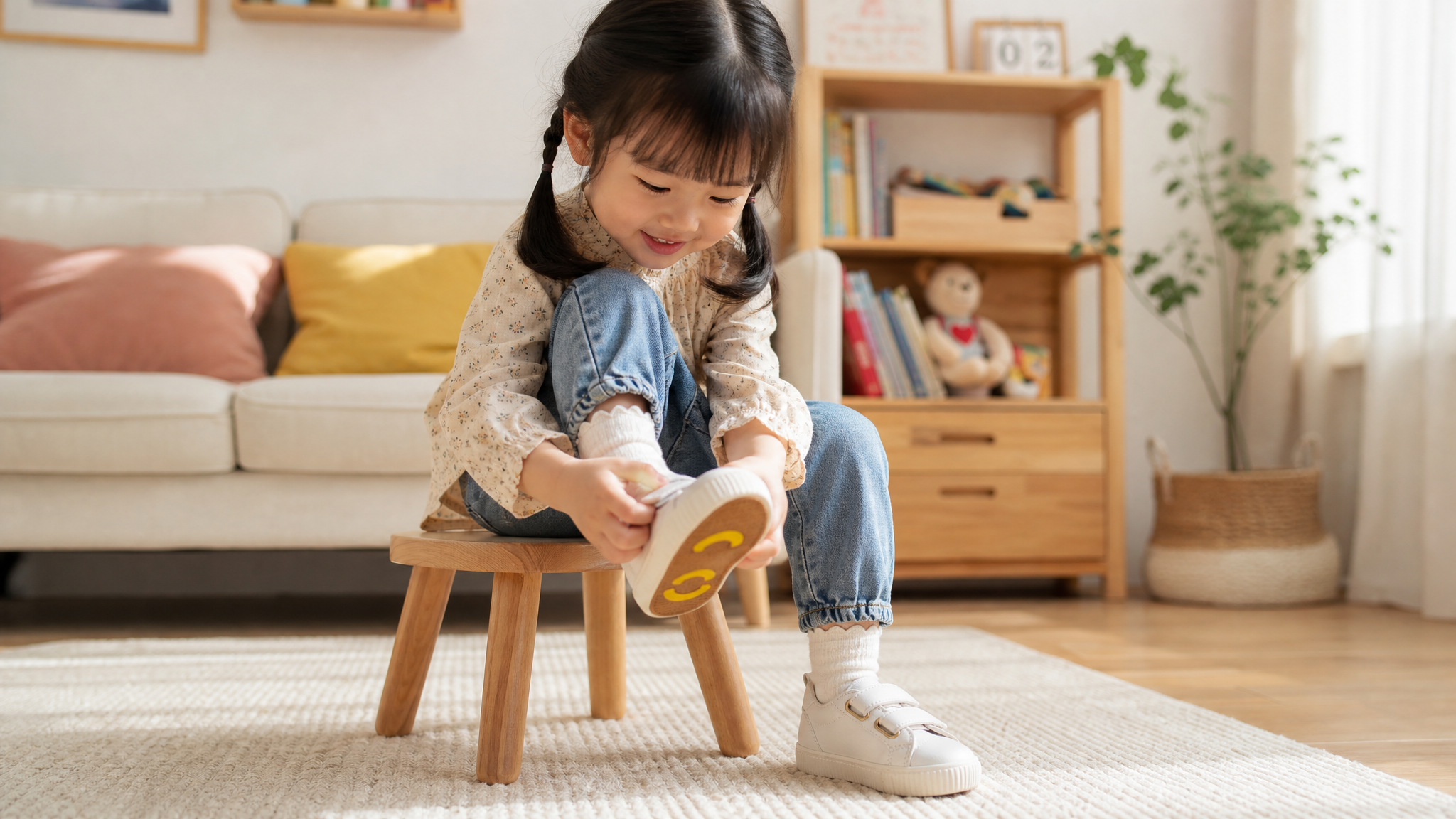 幼儿园不再穿反鞋！3招搞定穿鞋自理