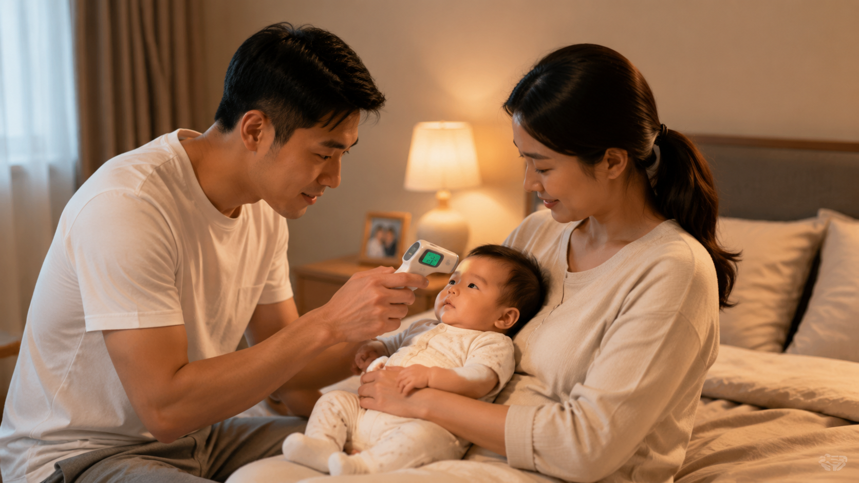 A warm and professional scene of young Chinese par
